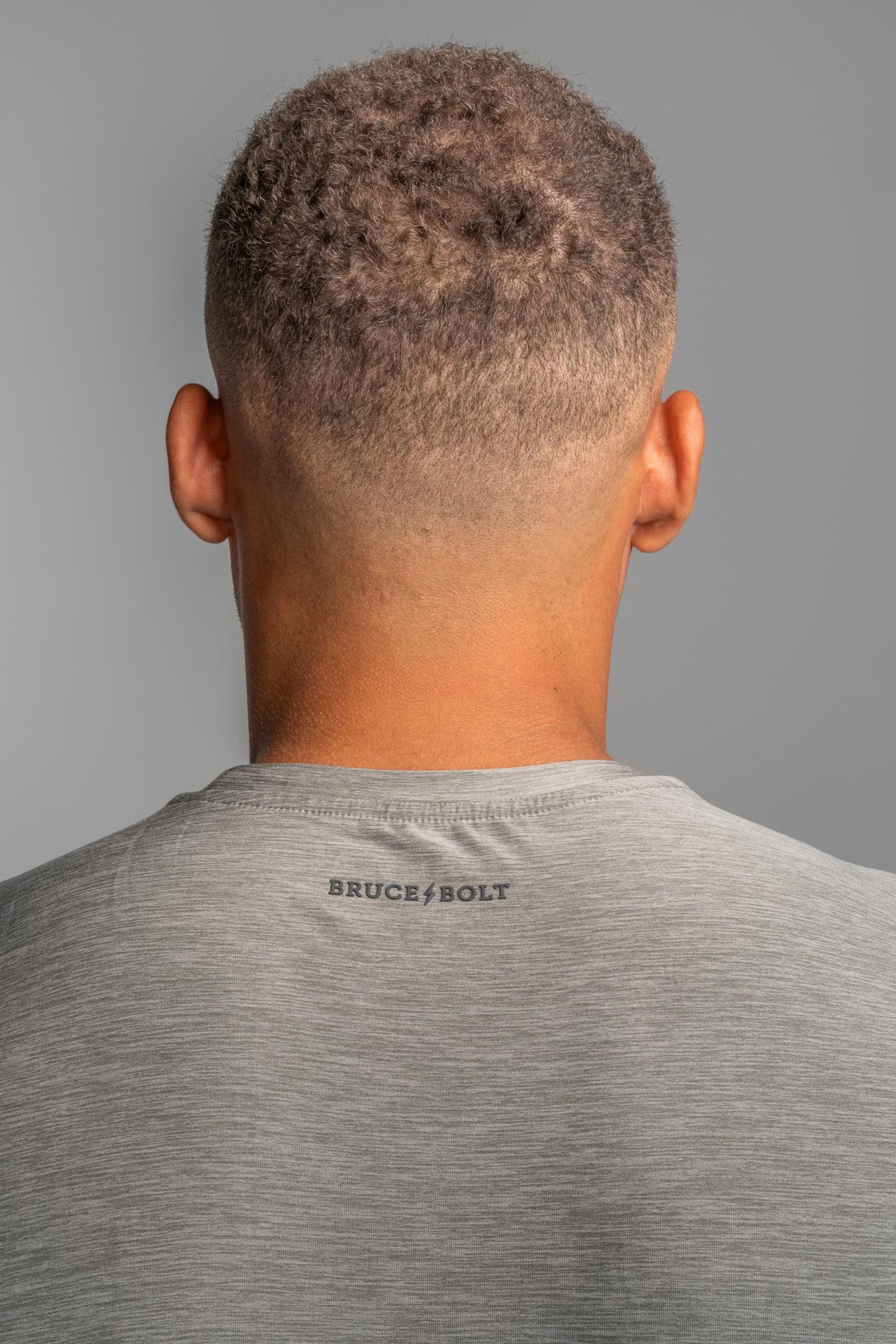 SuperSoft "BE BETTER" Short Sleeve Shirt - Grey- thumb 2