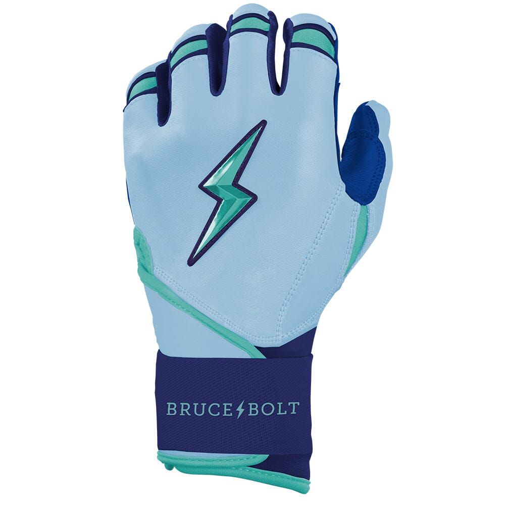 Bear Series Long Cuff Batting Gloves - Tidal Blue- thumb 3