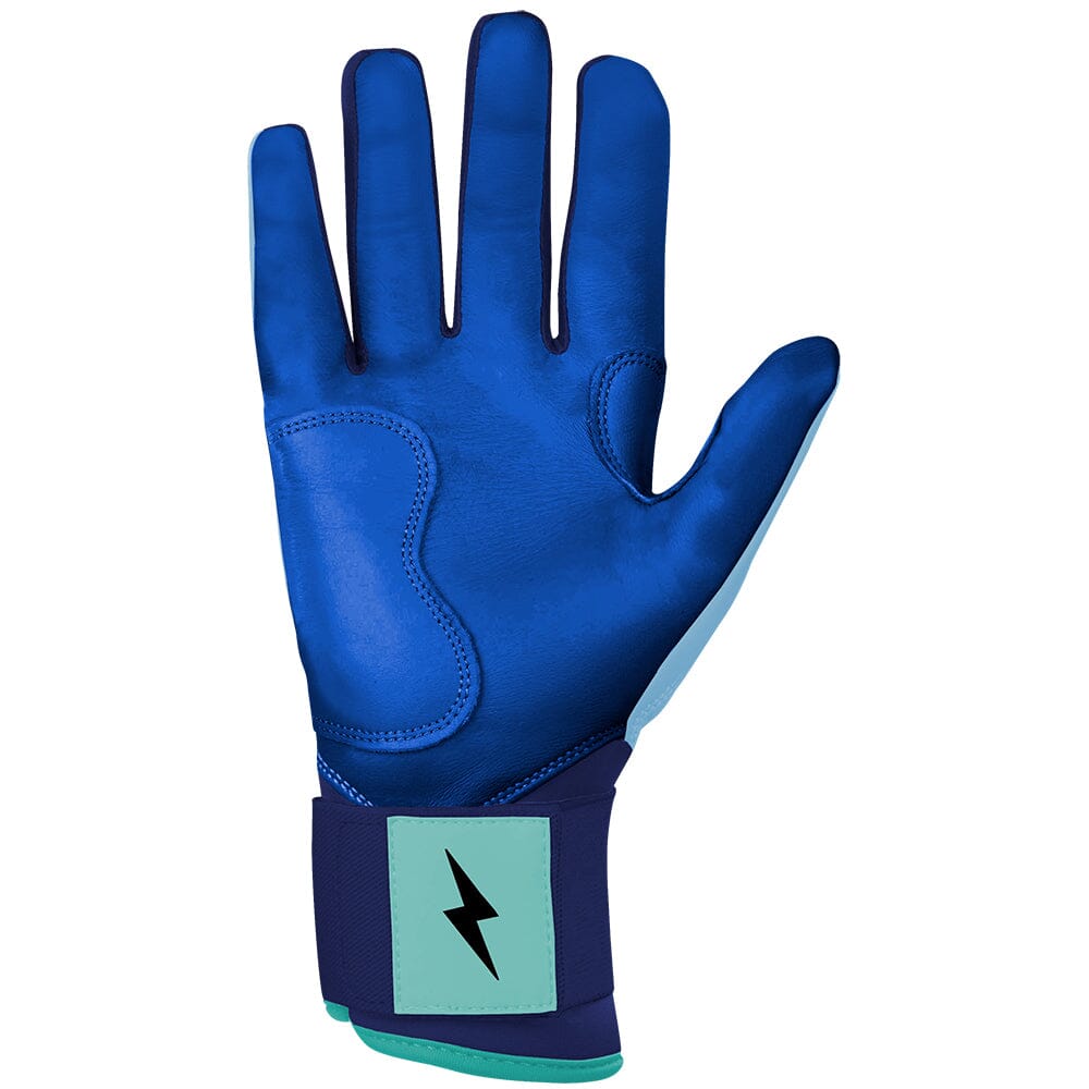 Bear Series Long Cuff Batting Gloves - Tidal Blue- quickbuy