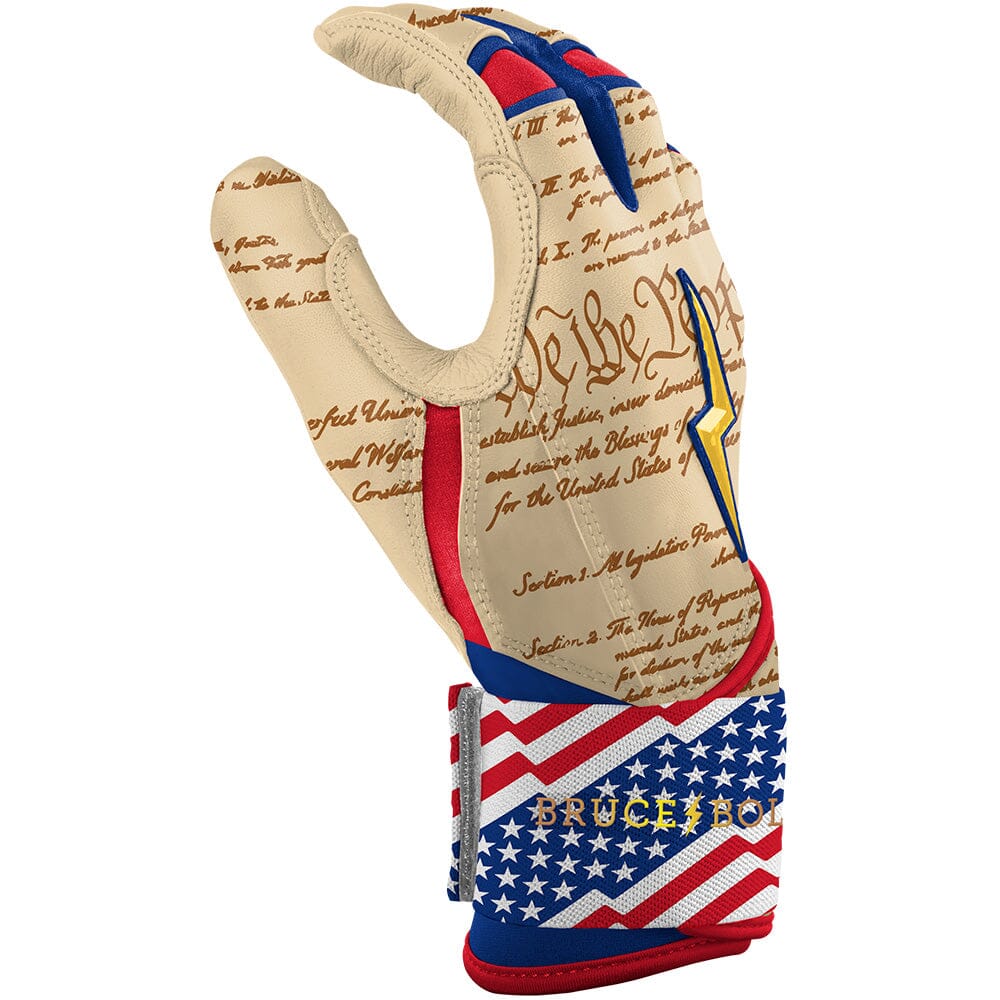 Limited Edition Bear Series Long Cuff Batting Gloves - Screeching Eagle- thumb 5
