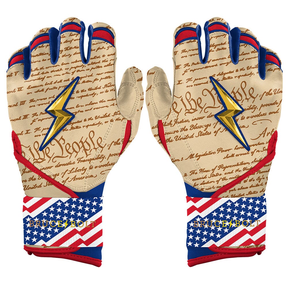 Limited Edition Bear Series Long Cuff Batting Gloves - Screeching Eagle- quickbuy