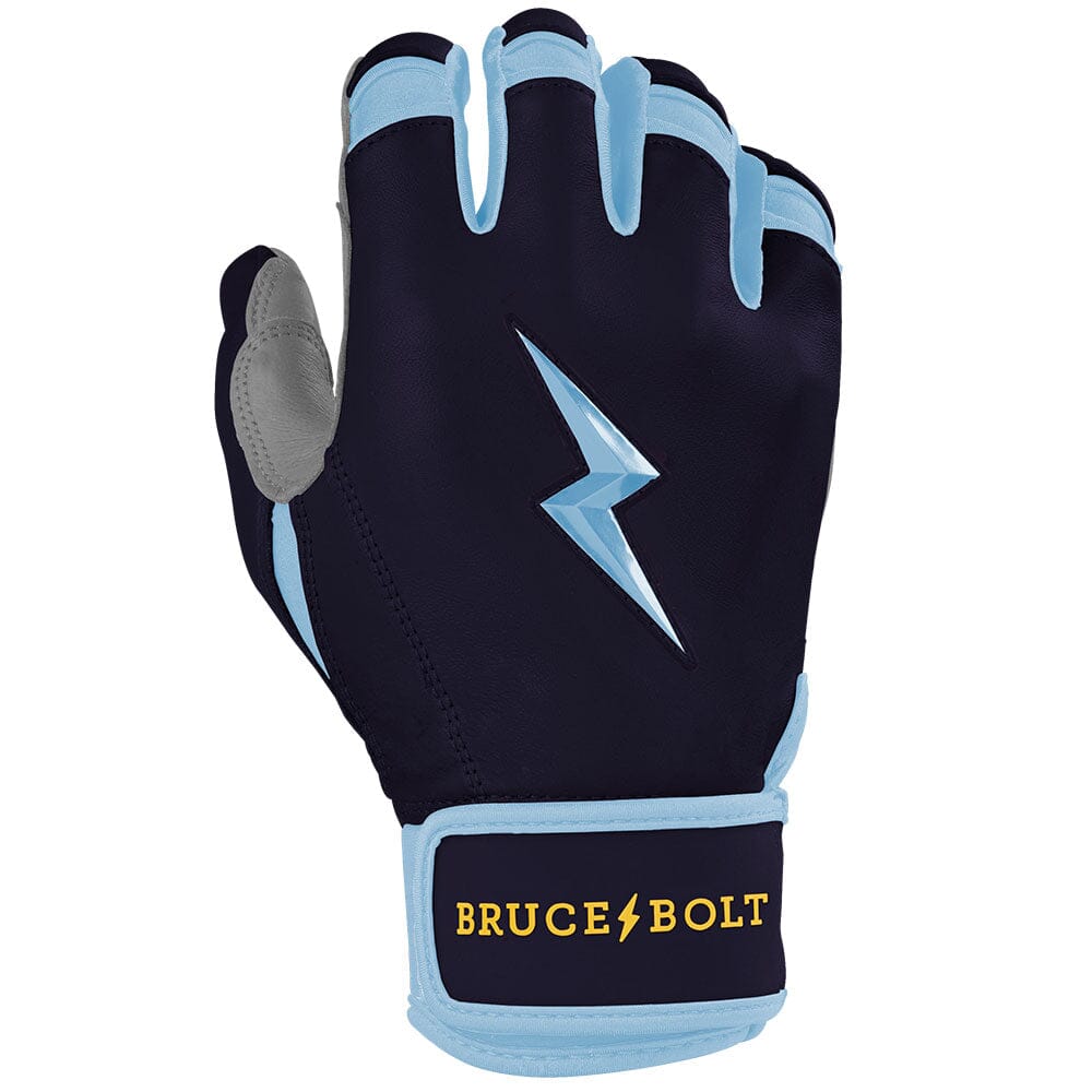 Bear Series Short Cuff Batting Gloves - Tampa Blue- thumb 4