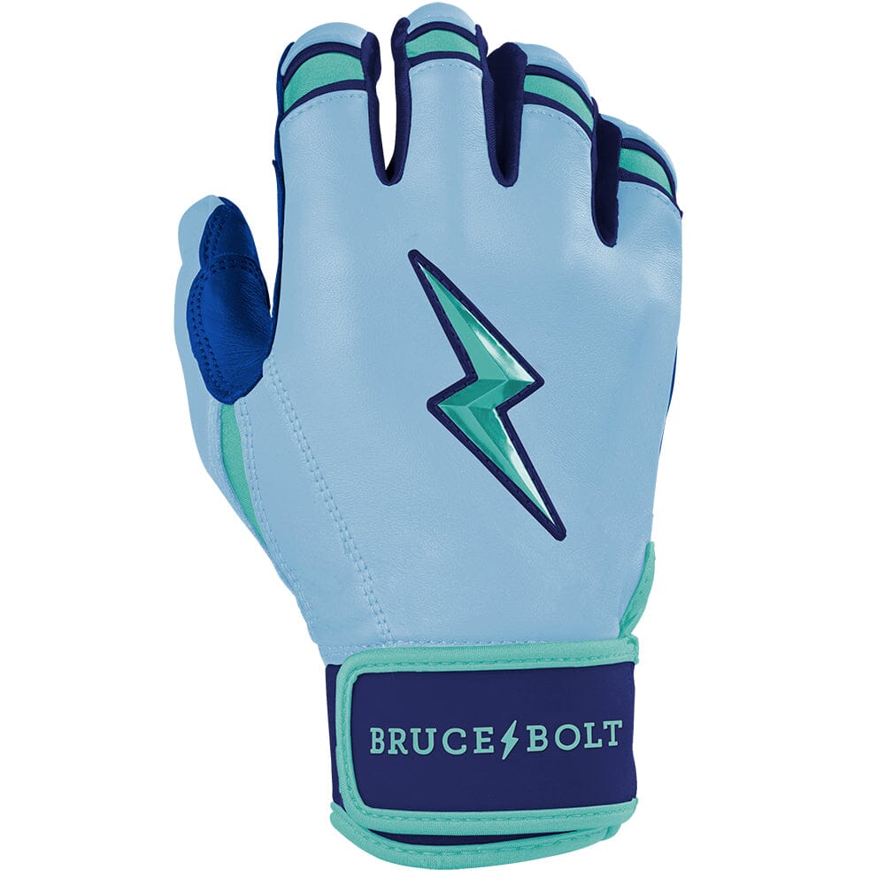 Bear Series Short Cuff Batting Gloves - Tidal Blue- thumb 4