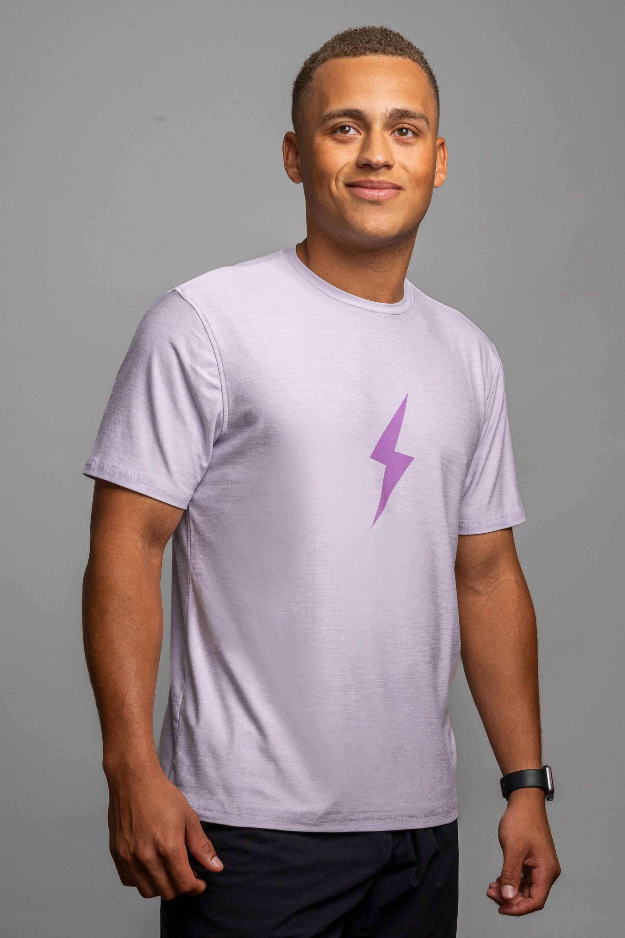 SuperSoft BOLT Short Sleeve Shirt - Periwinkle- thumb 1