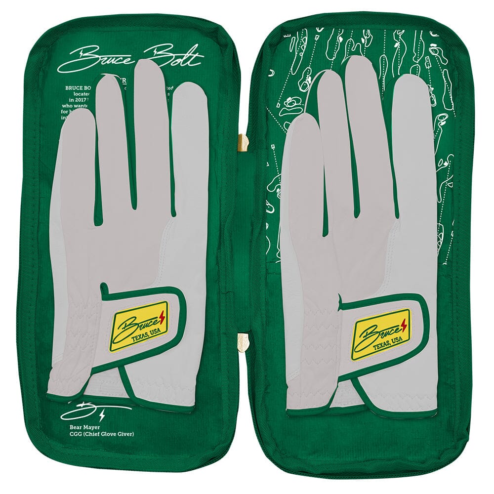 Bear Series Golf Gloves (On Left, 2-Pack) - Augusta White- thumb 6