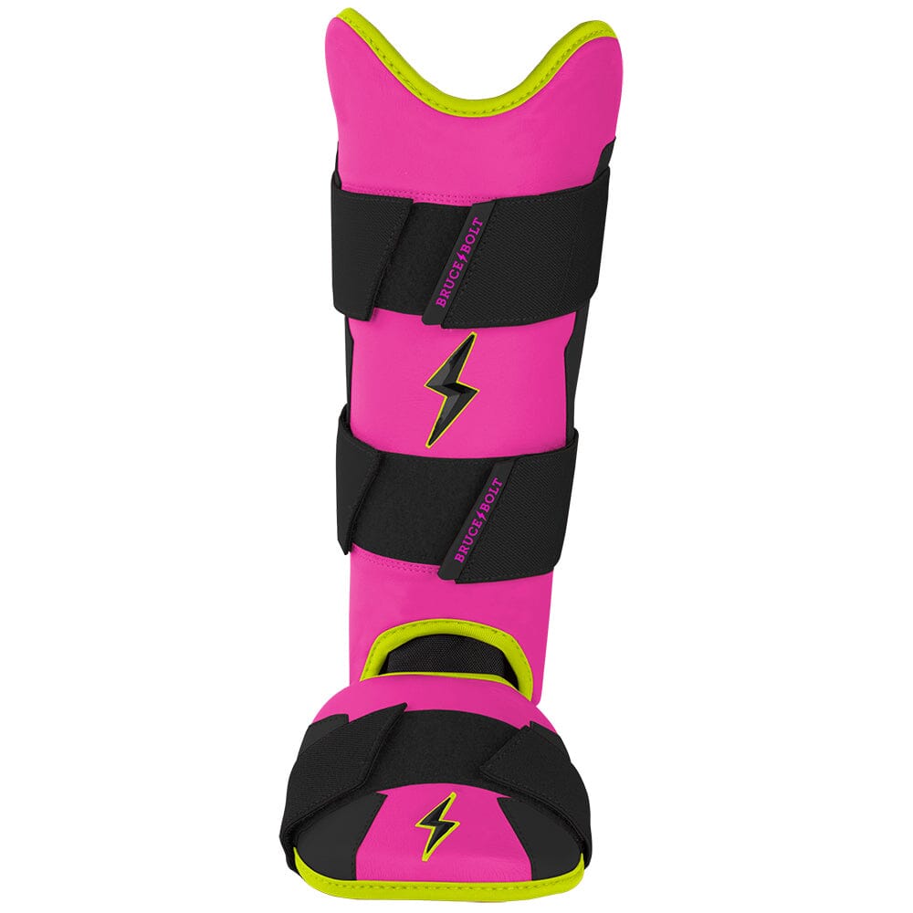 Bear Series Leg Guard - Pink Lightning- thumb 1