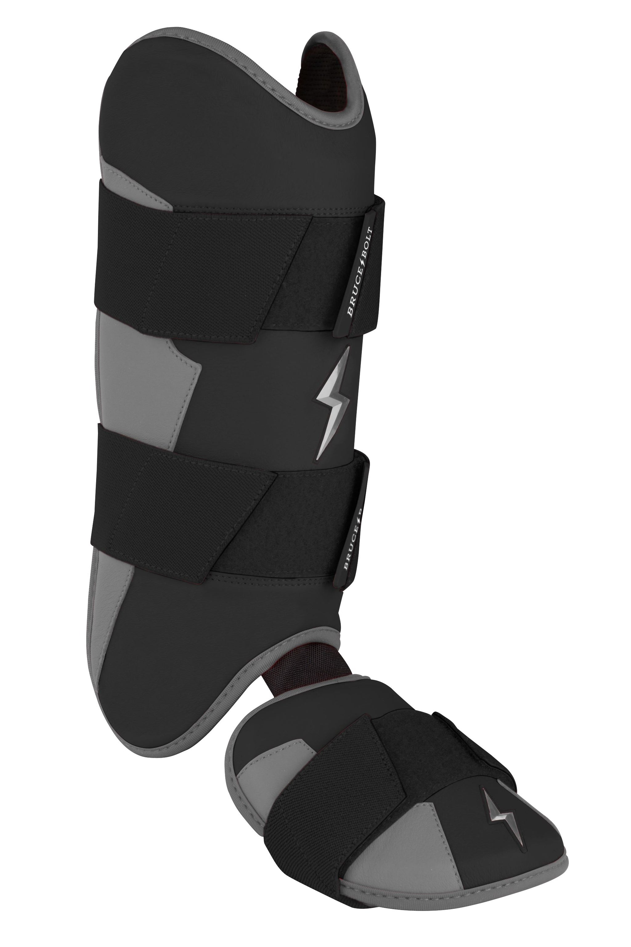 Chrome Series Leg Guard - Black- thumb 4