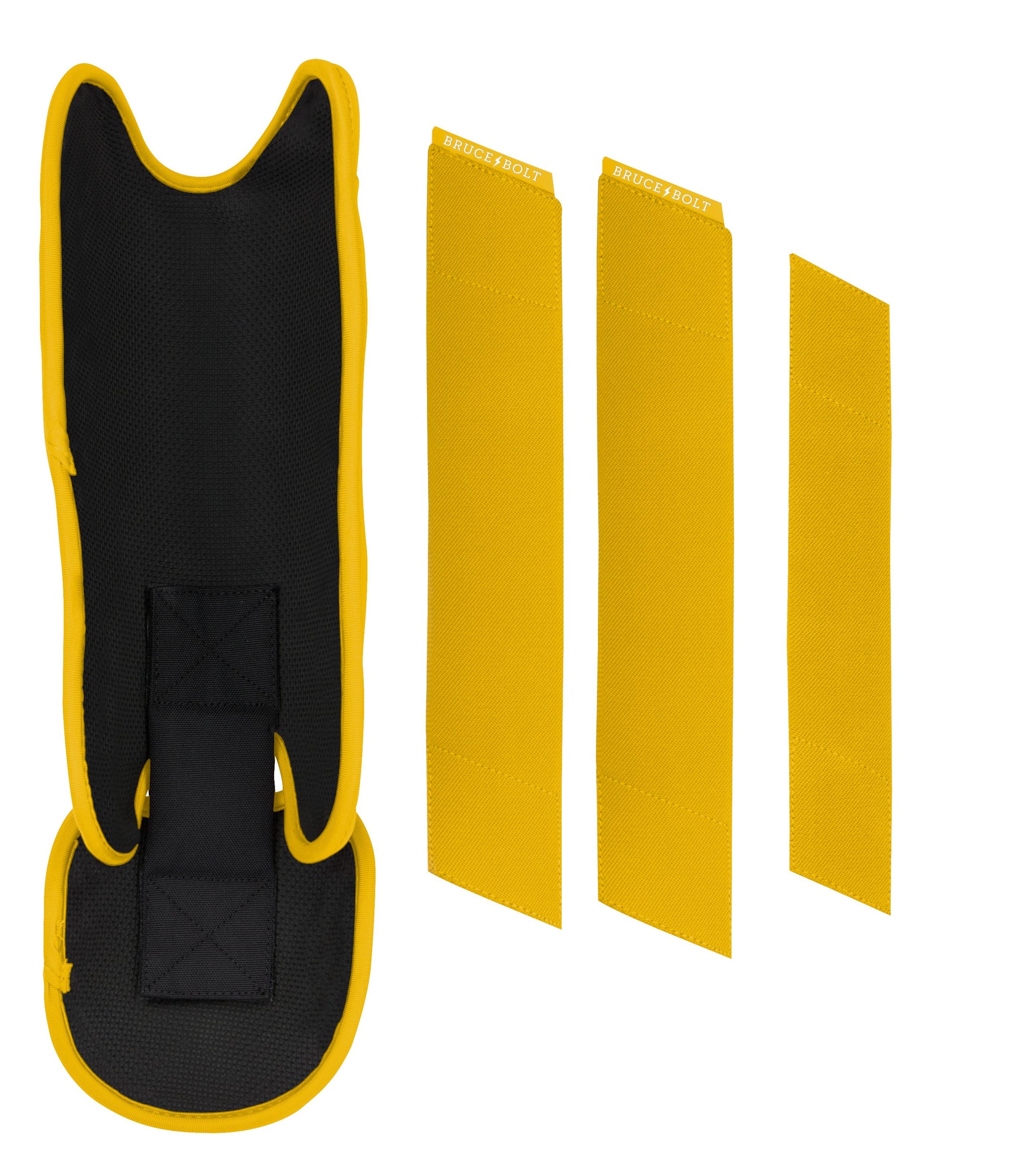 Chrome Series Leg Guard - Yellow- thumb 5