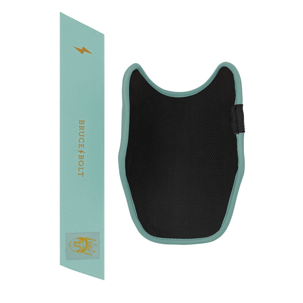 King of JUCO Creator Series 6" Elbow Guard - Mint/Gold- thumb 3