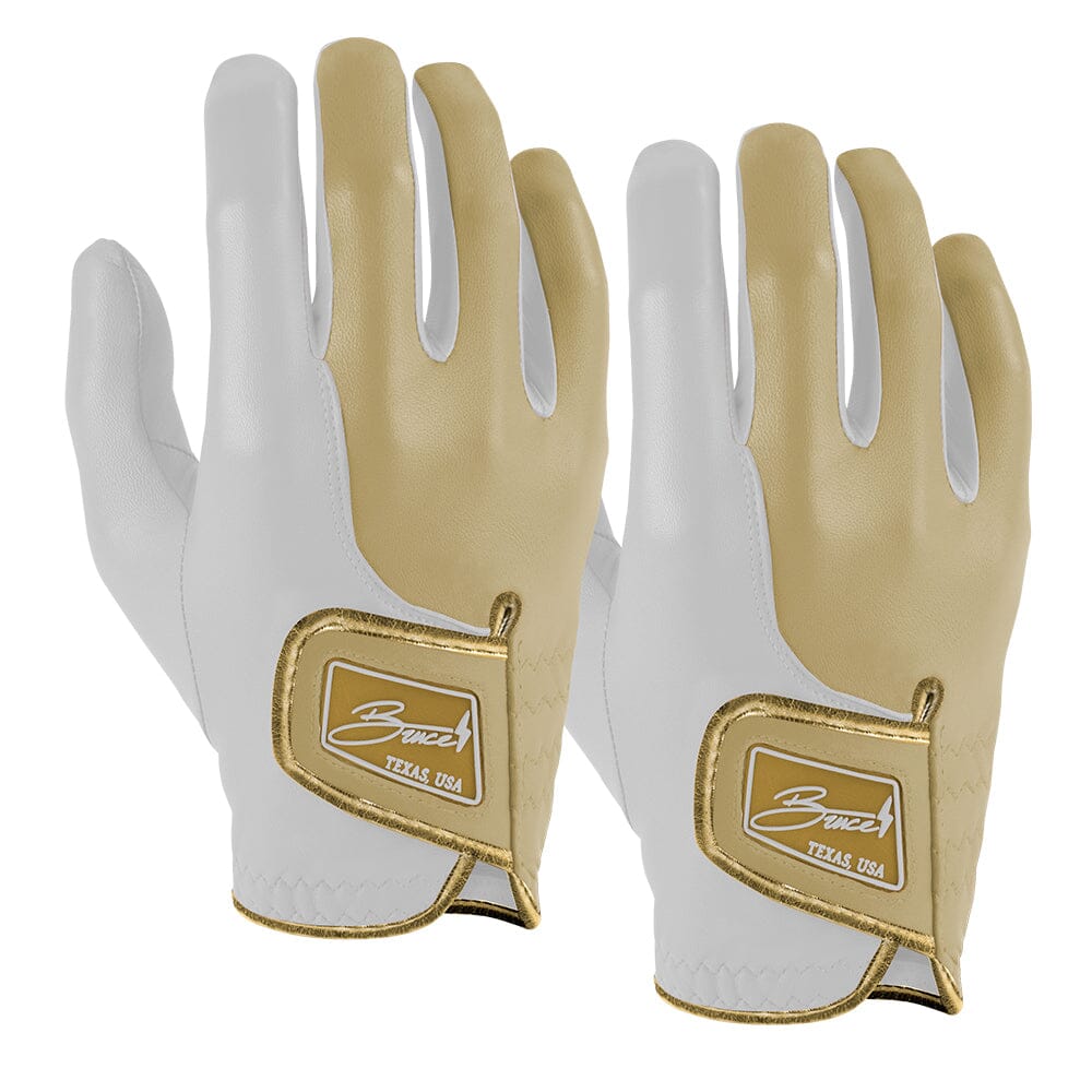 Gabby Golf Girl Creator Series Golf Gloves (On Right, 2-Pack) - Gold- quickbuy