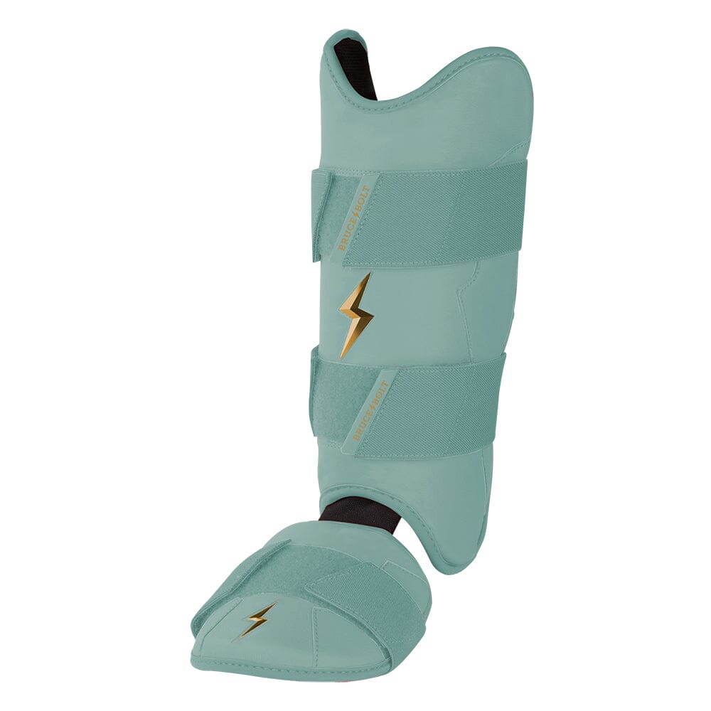 King of JUCO Creator Series Leg Guard - Mint/Gold- thumb 4