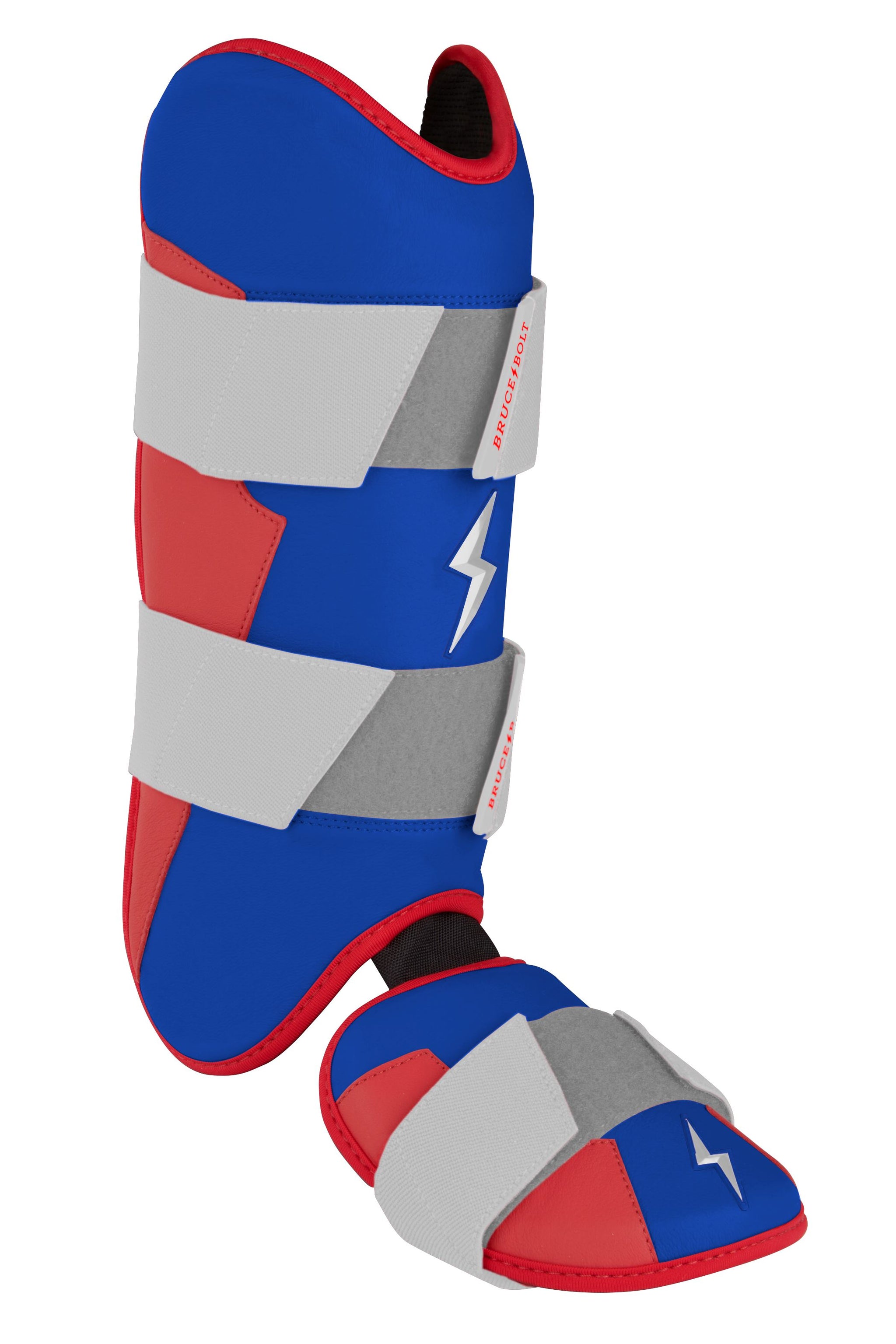 Bear Series Leg Guard - Red, White & Blue- thumb 5