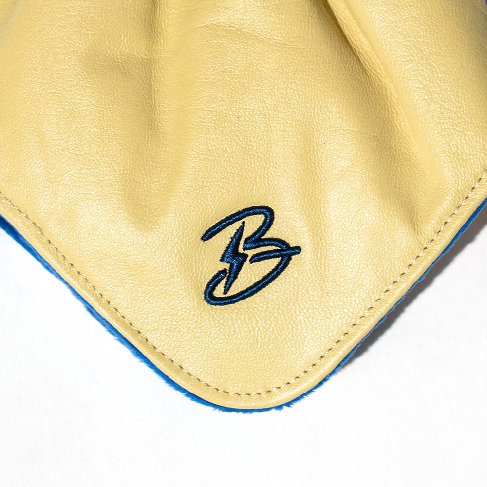 "BRUCE BOLT" Leather Driver Headcover - All American- thumb 6