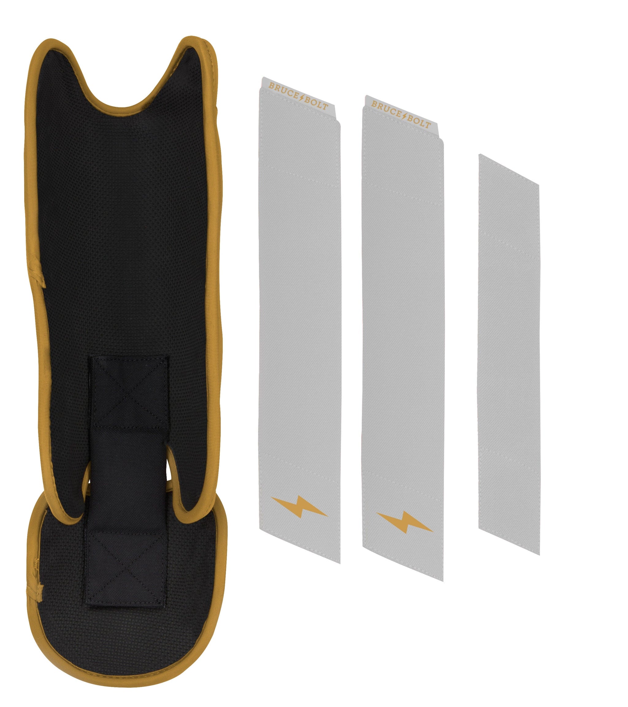 Gold Series Leg Guard - White/Gold- thumb 5