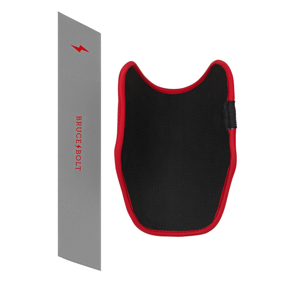 Grey Series 6" Elbow Guard - Red- quickbuy
