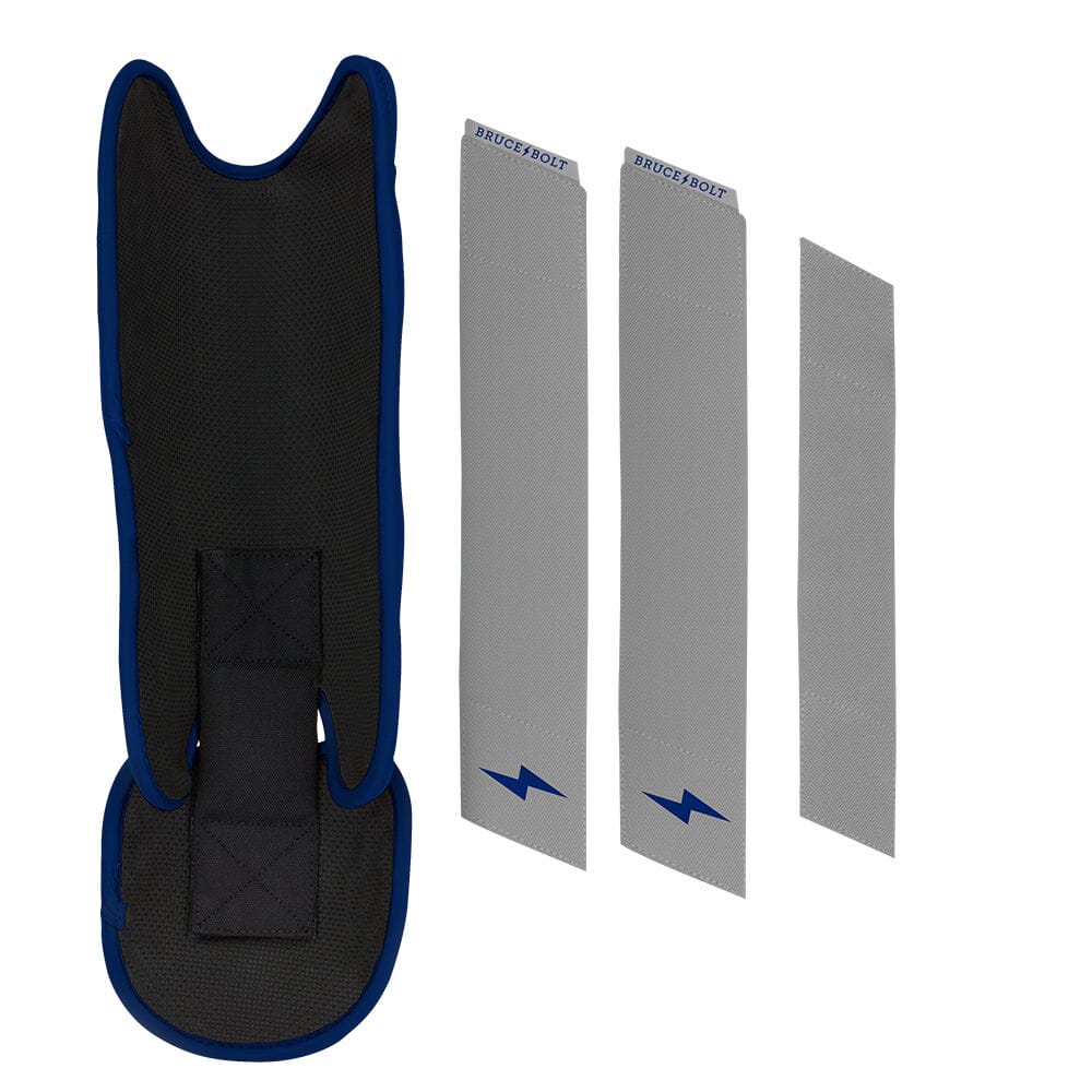 Grey Series Leg Guard - Navy- thumb 2