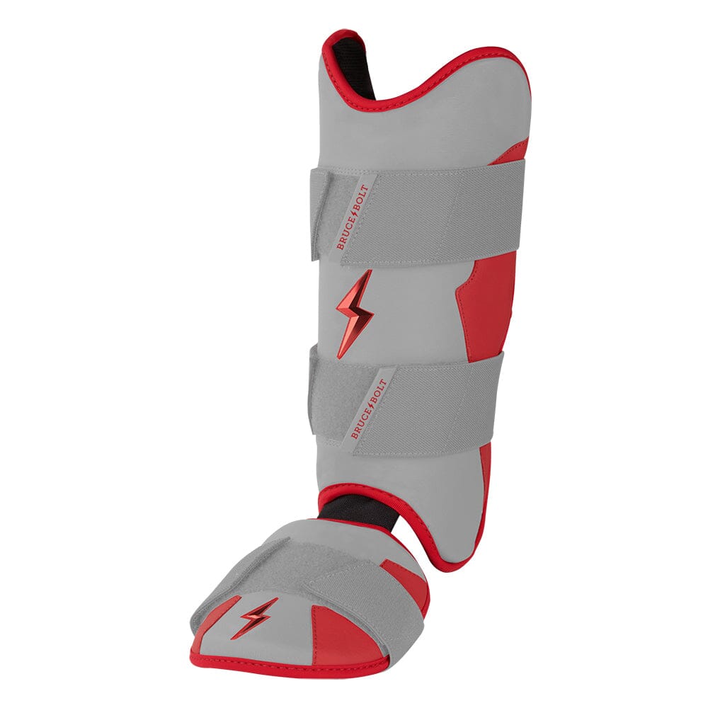 Grey Series Leg Guard - Red- thumb 4