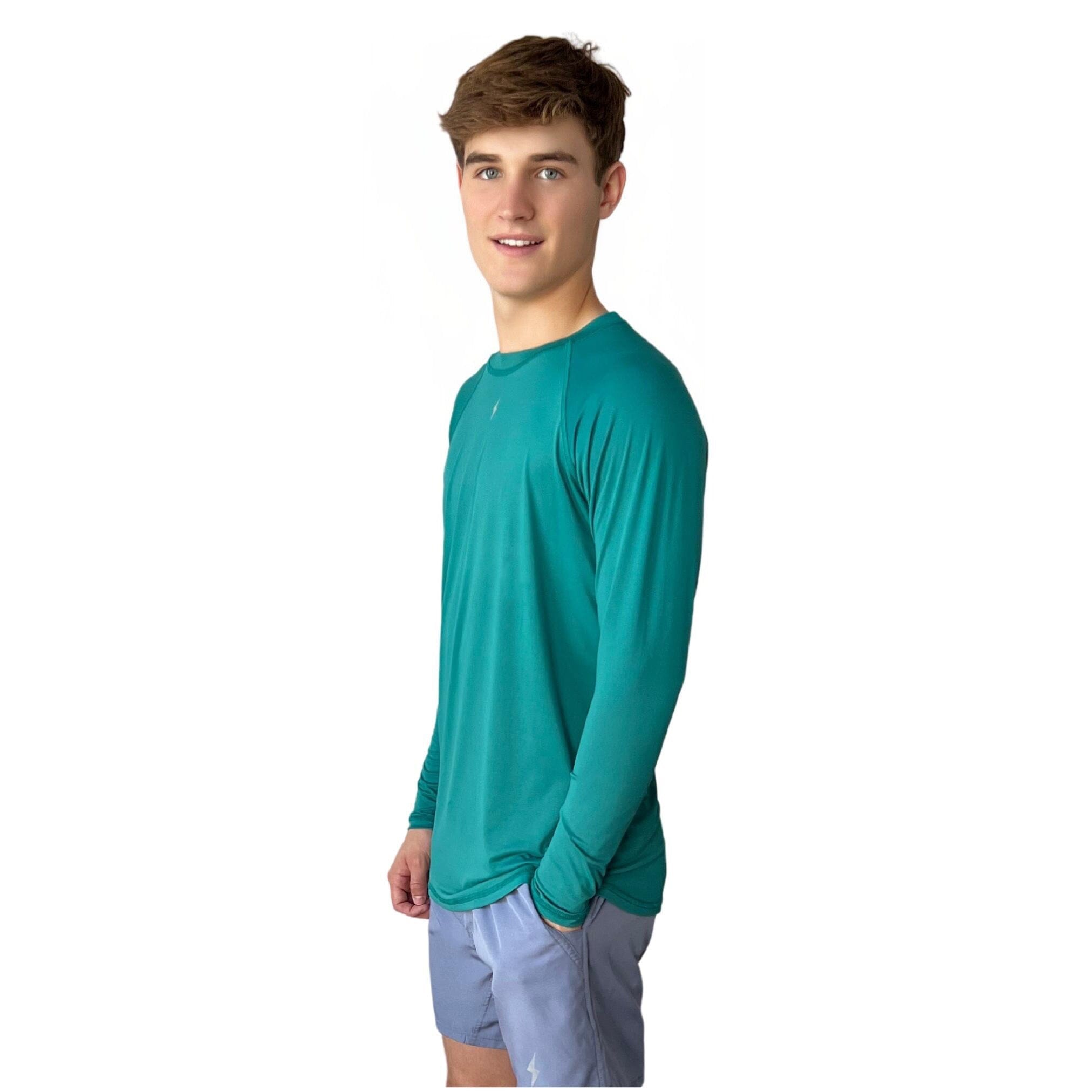 Performance Long Sleeve Shirt - Green- thumb 5