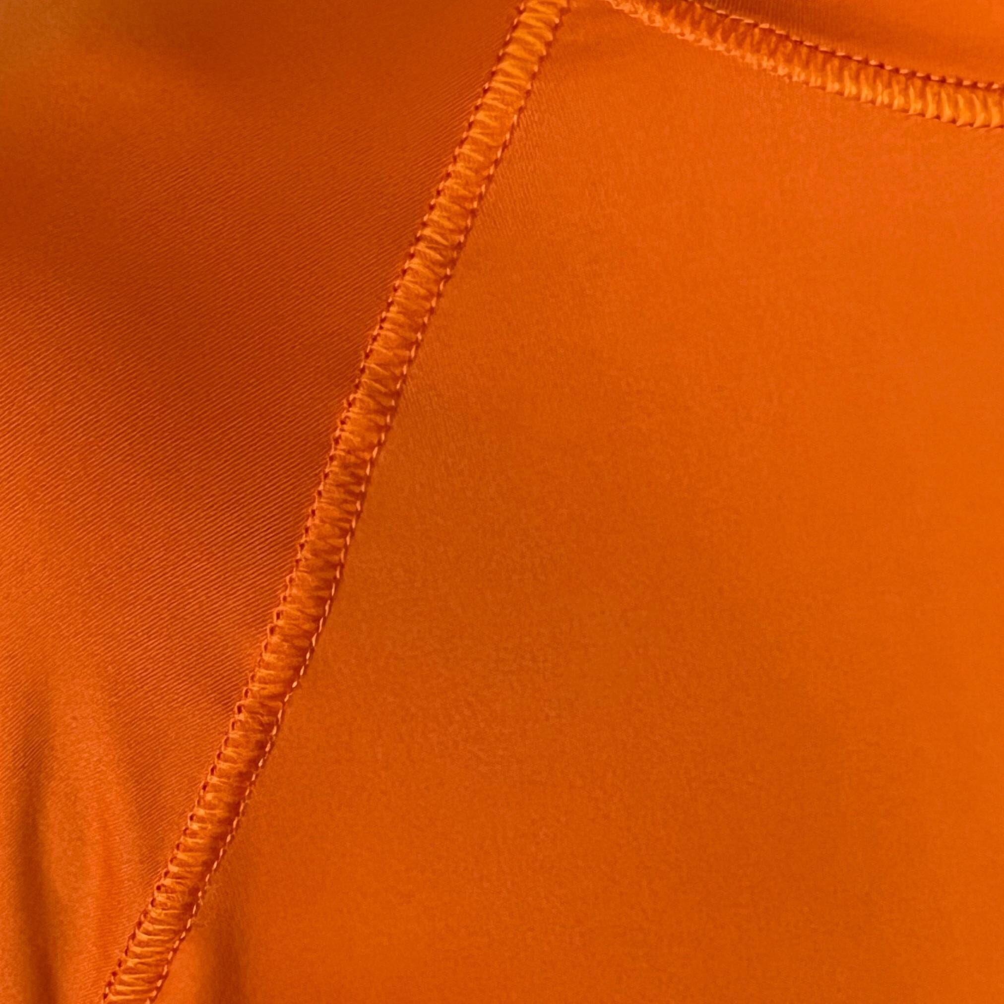Performance Long Sleeve Shirt - Orange- thumb 4