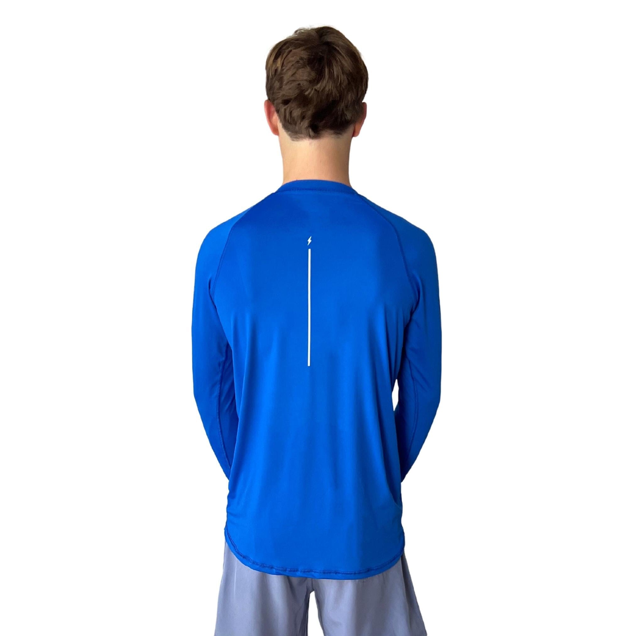 Performance Long Sleeve Shirt - Royal Blue- thumb 5