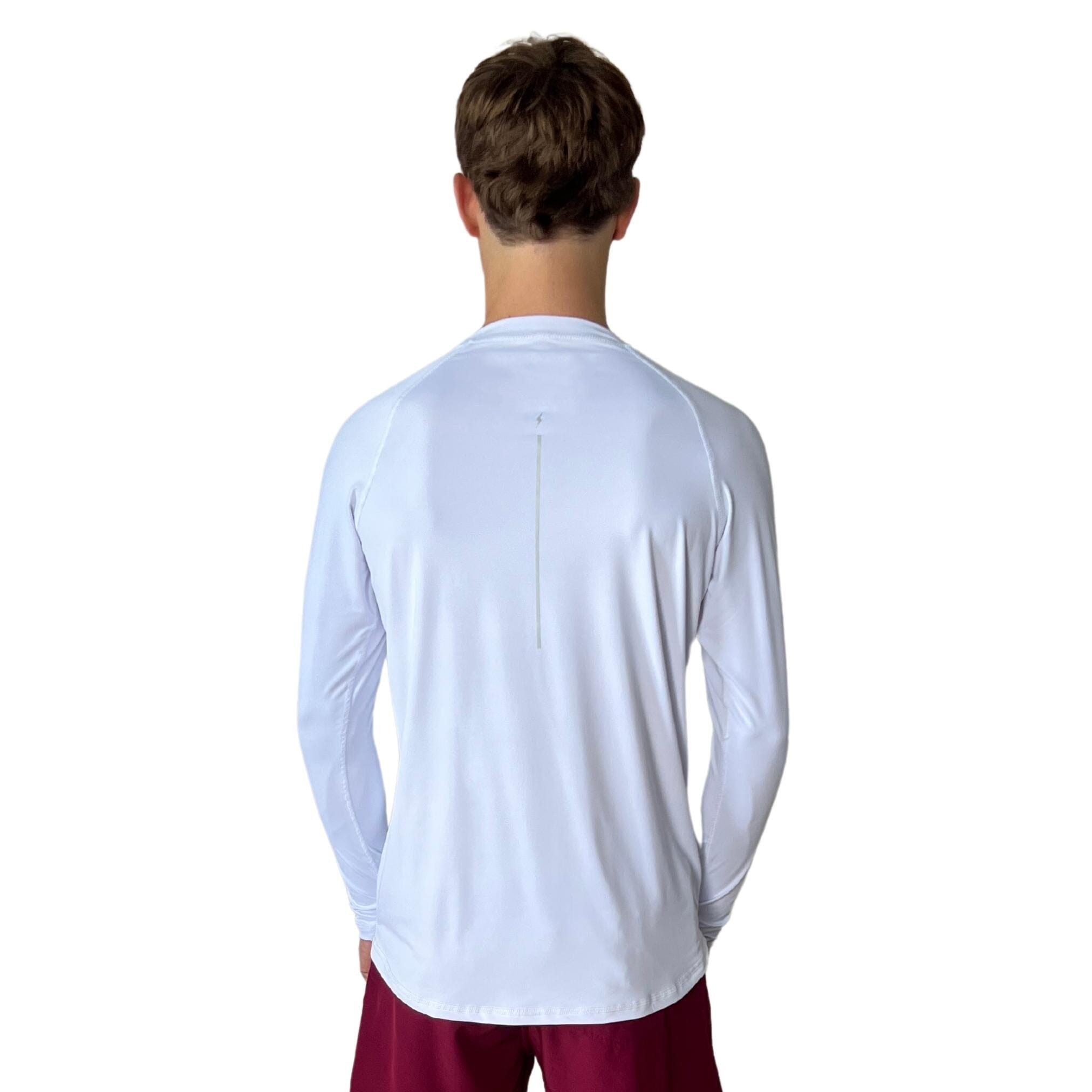 Performance Long Sleeve Shirt - White- quickbuy