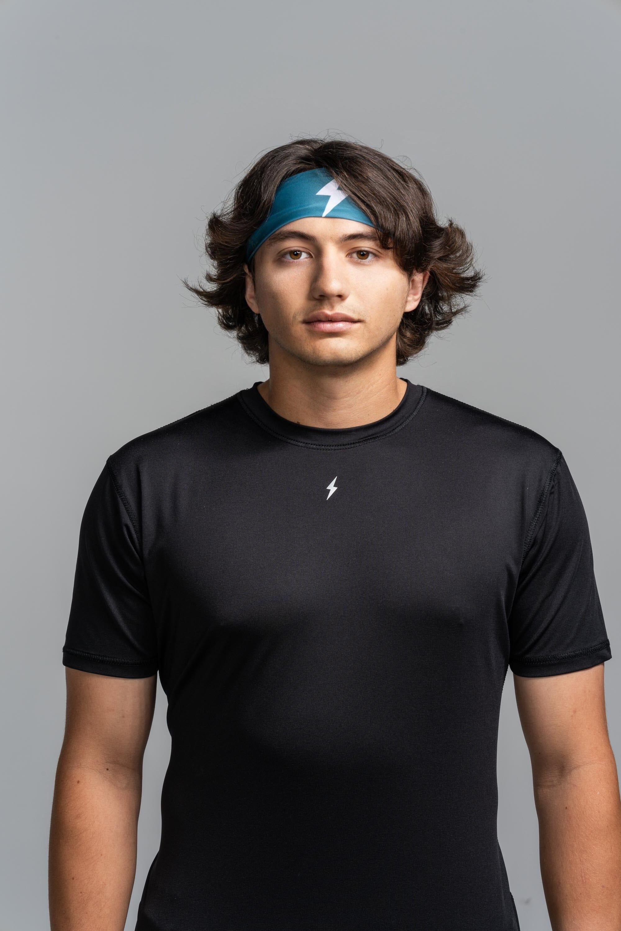 Performance Wide Headband - Green- thumb 2