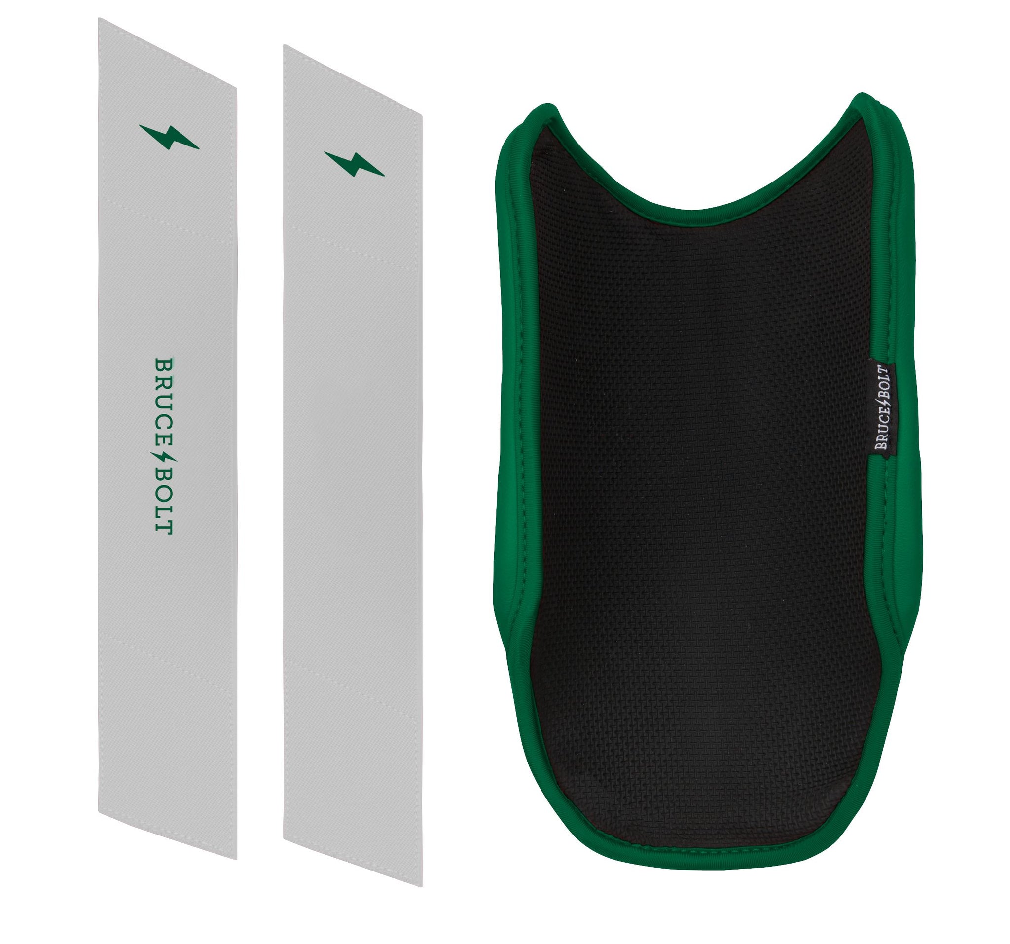 Chrome Series 9" Elbow Guard - Green- thumb 3