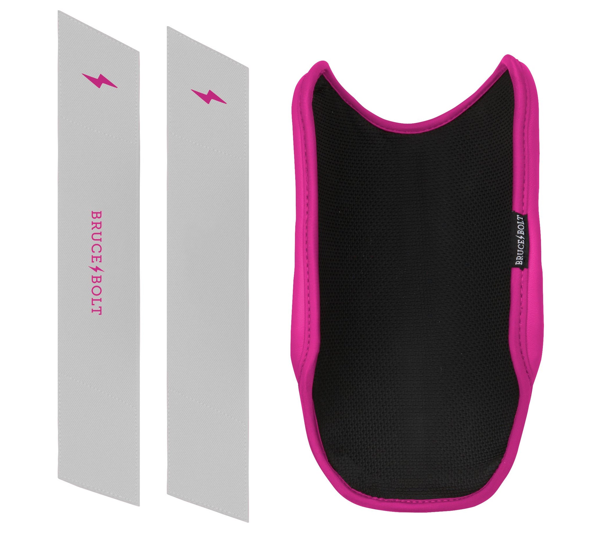 Chrome Series 9" Elbow Guard - Pink- thumb 3