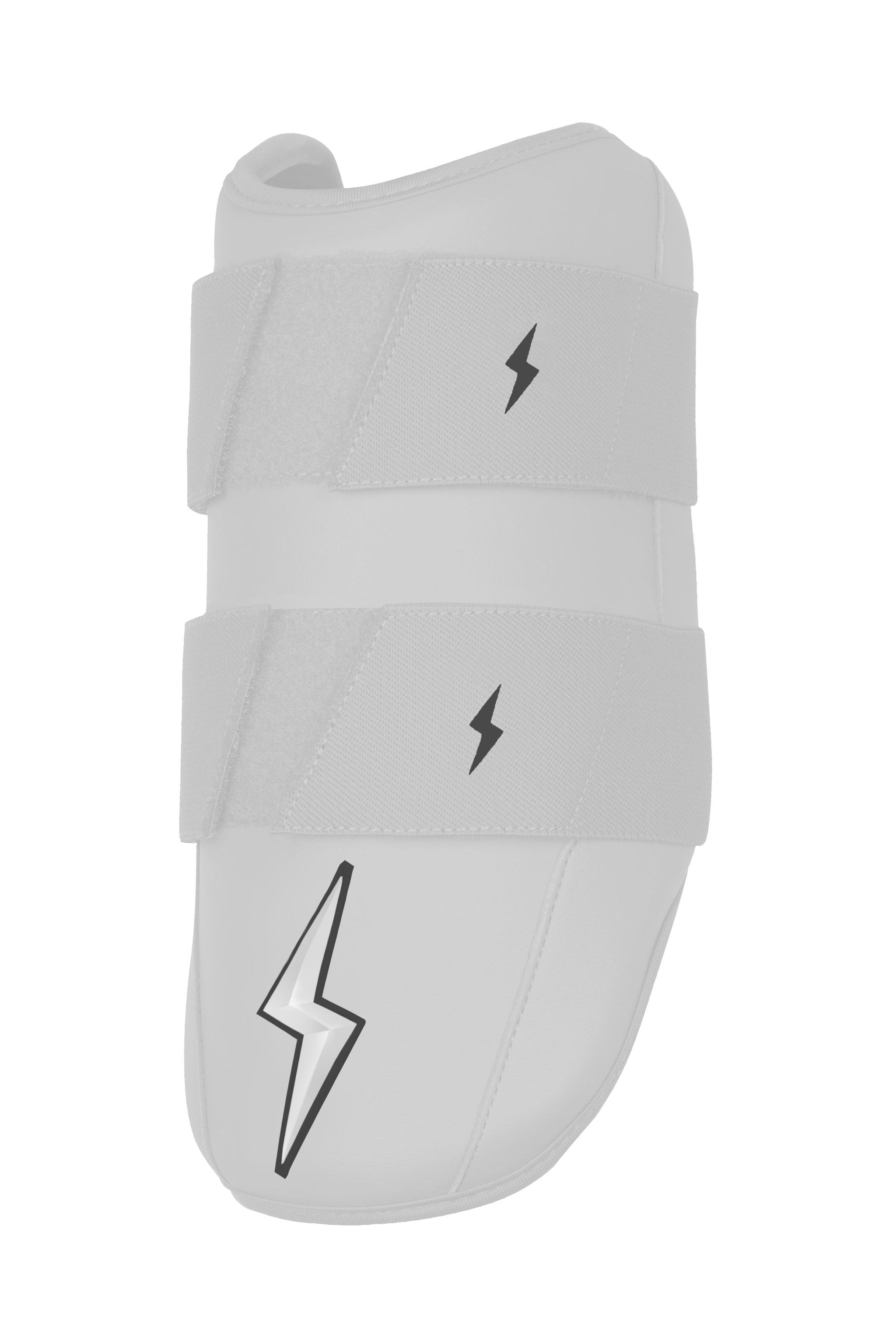 Chrome Series 9" Elbow Guard - White- thumb 4