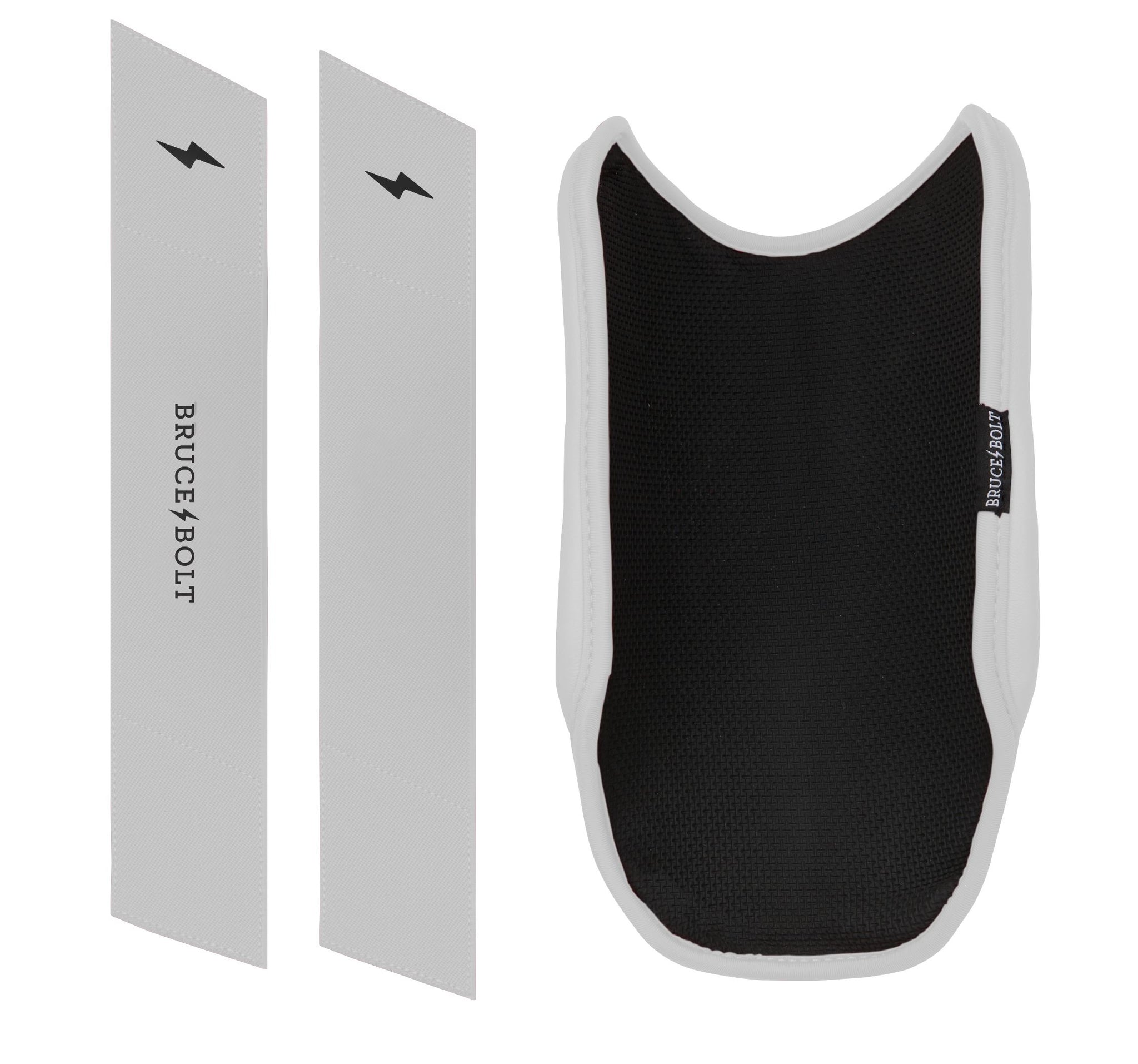 Chrome Series 9" Elbow Guard - White- thumb 3