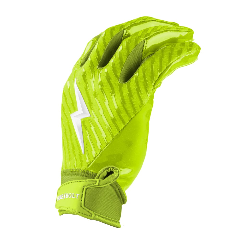 Neon Series Football Skill Gloves - Neon Green- quickbuy