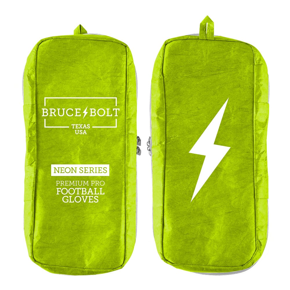 Neon Series Football Skill Gloves - Neon Green - 5