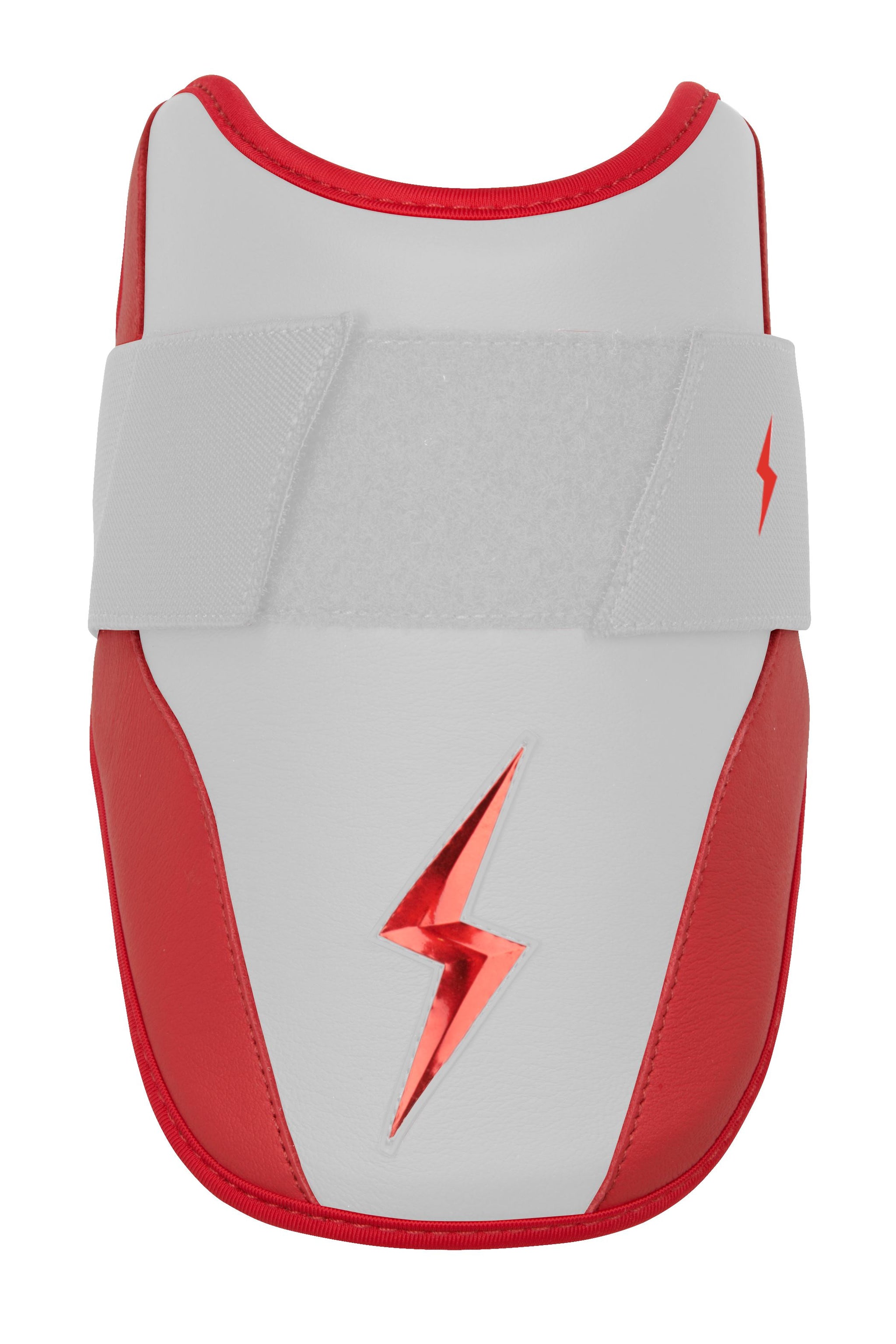 Chrome Series 6" Elbow Guard - Red- thumb 1