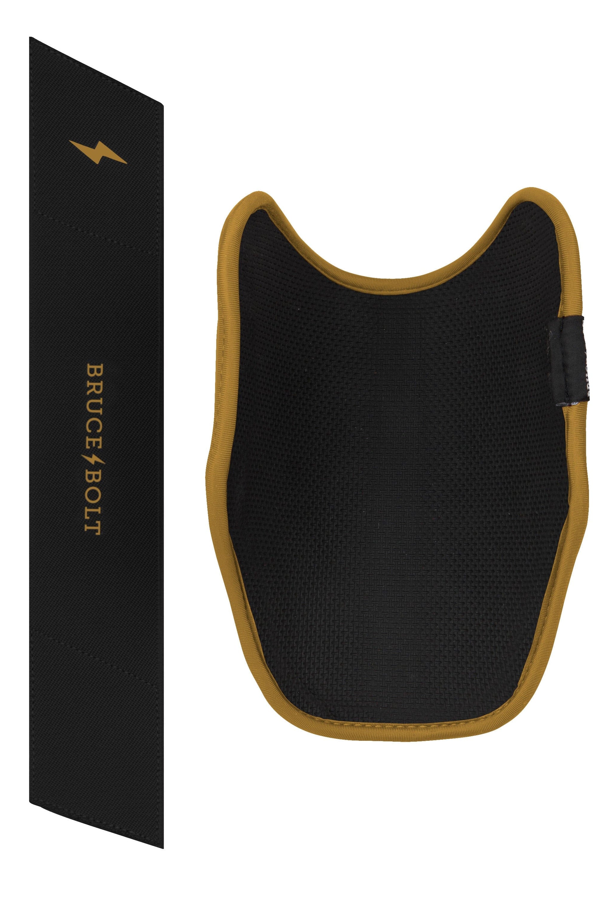 Gold Series 6" Elbow Guard - Black/Gold- thumb 3