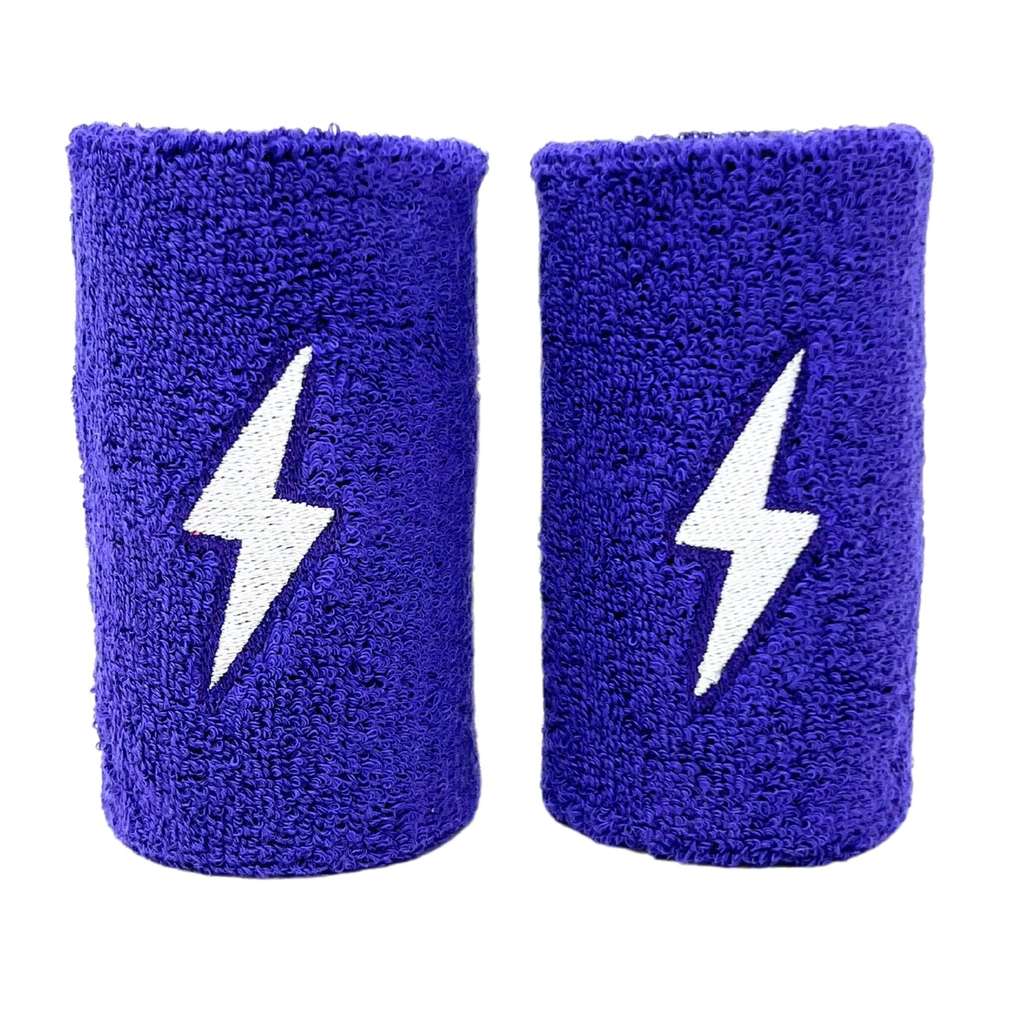 Premium Pro 4" Wristbands (2-Pack) - Purple- quickbuy