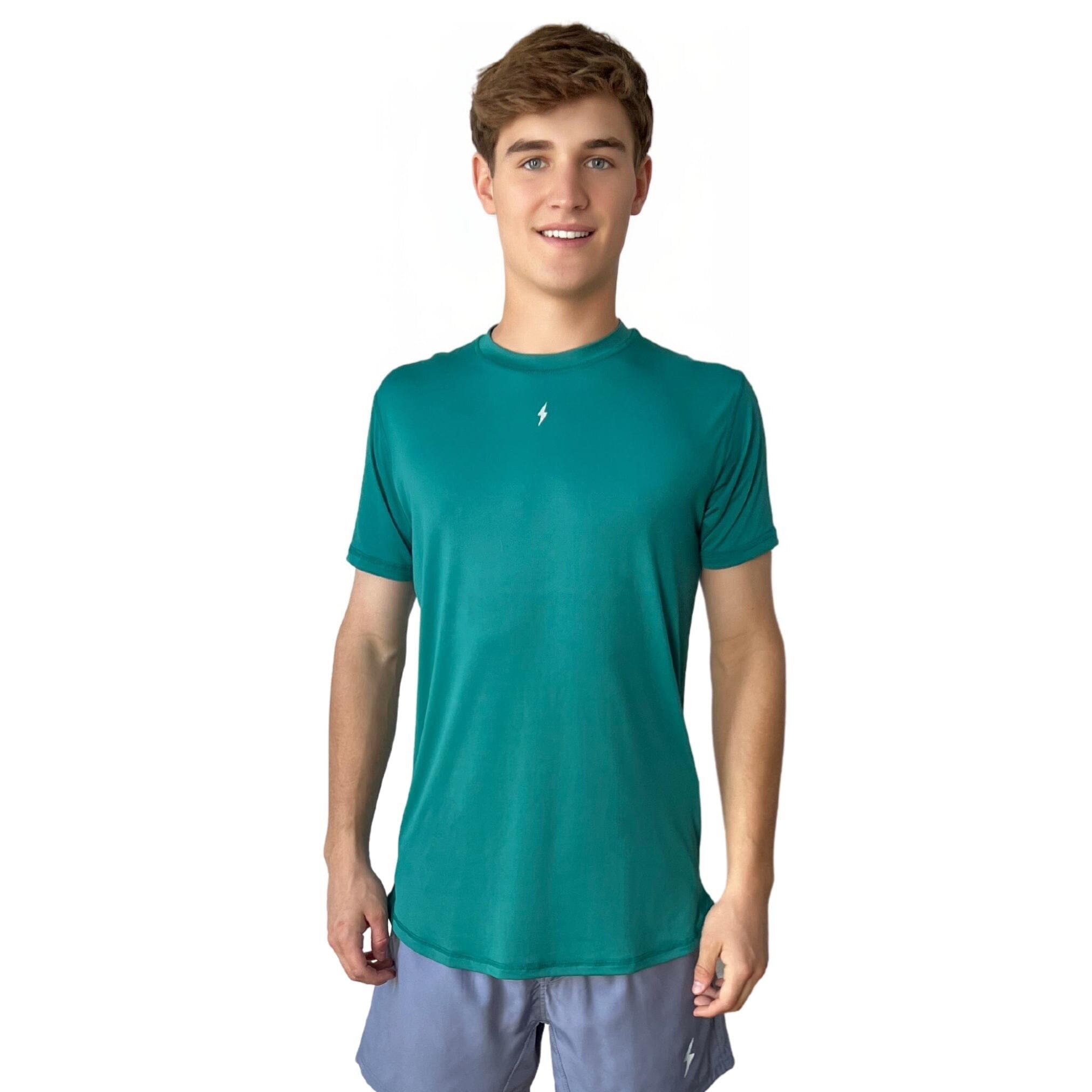Performance Short Sleeve Shirt - Green- quickbuy