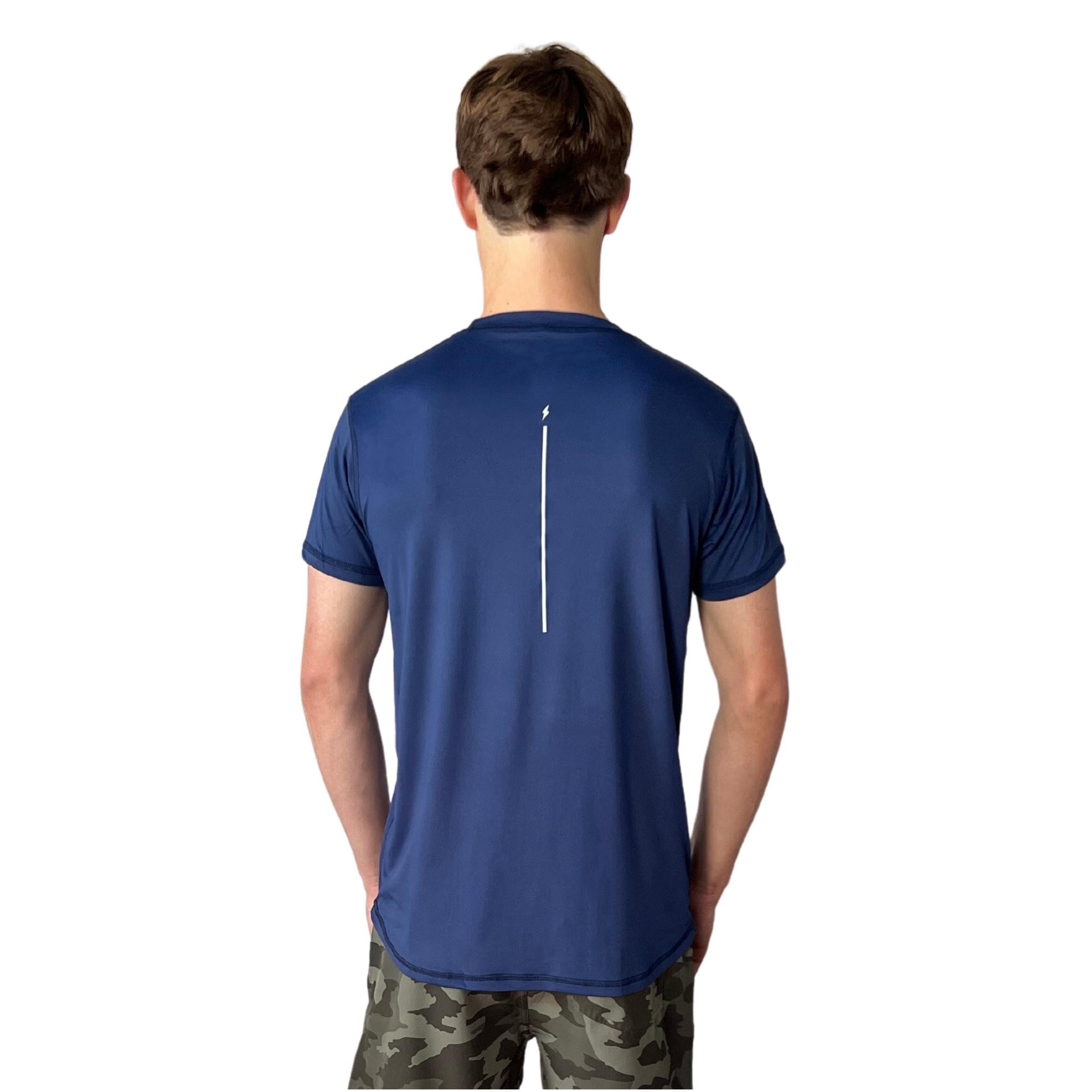 Performance Short Sleeve Shirt - Navy- thumb 5
