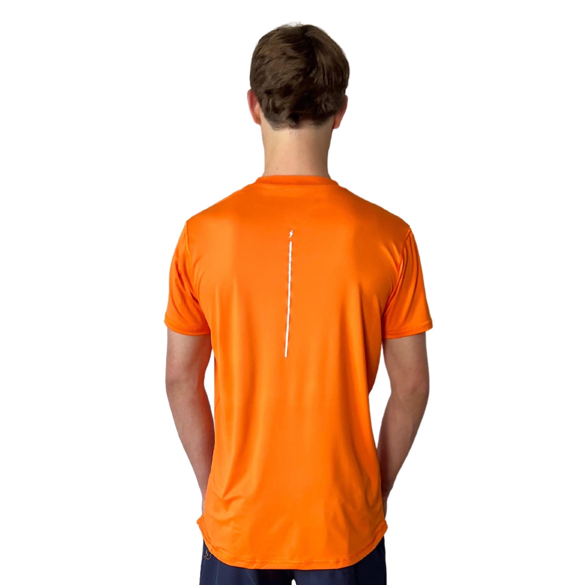 Performance Short Sleeve Shirt - Orange- thumb 4