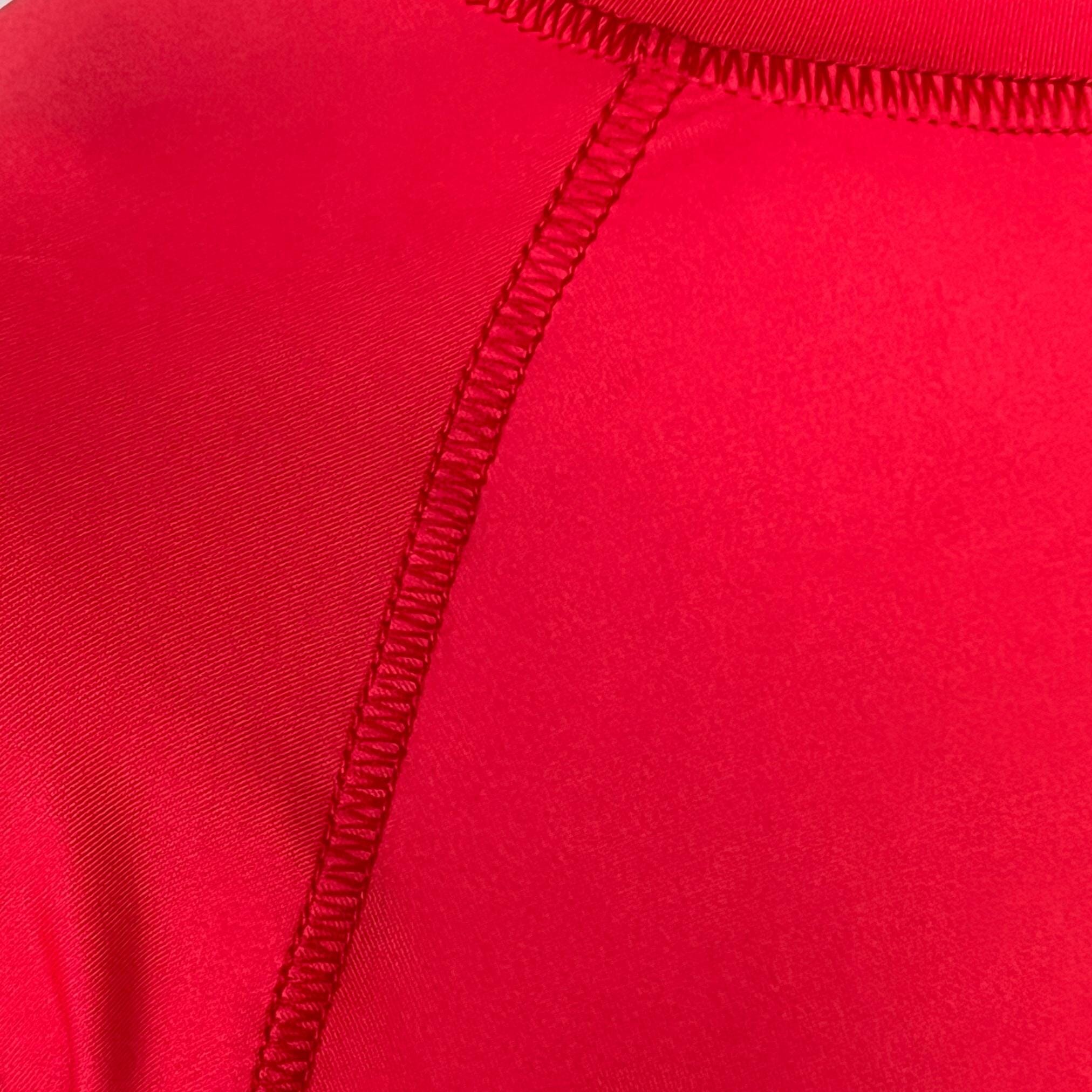 Performance Short Sleeve Shirt - Red- thumb 4