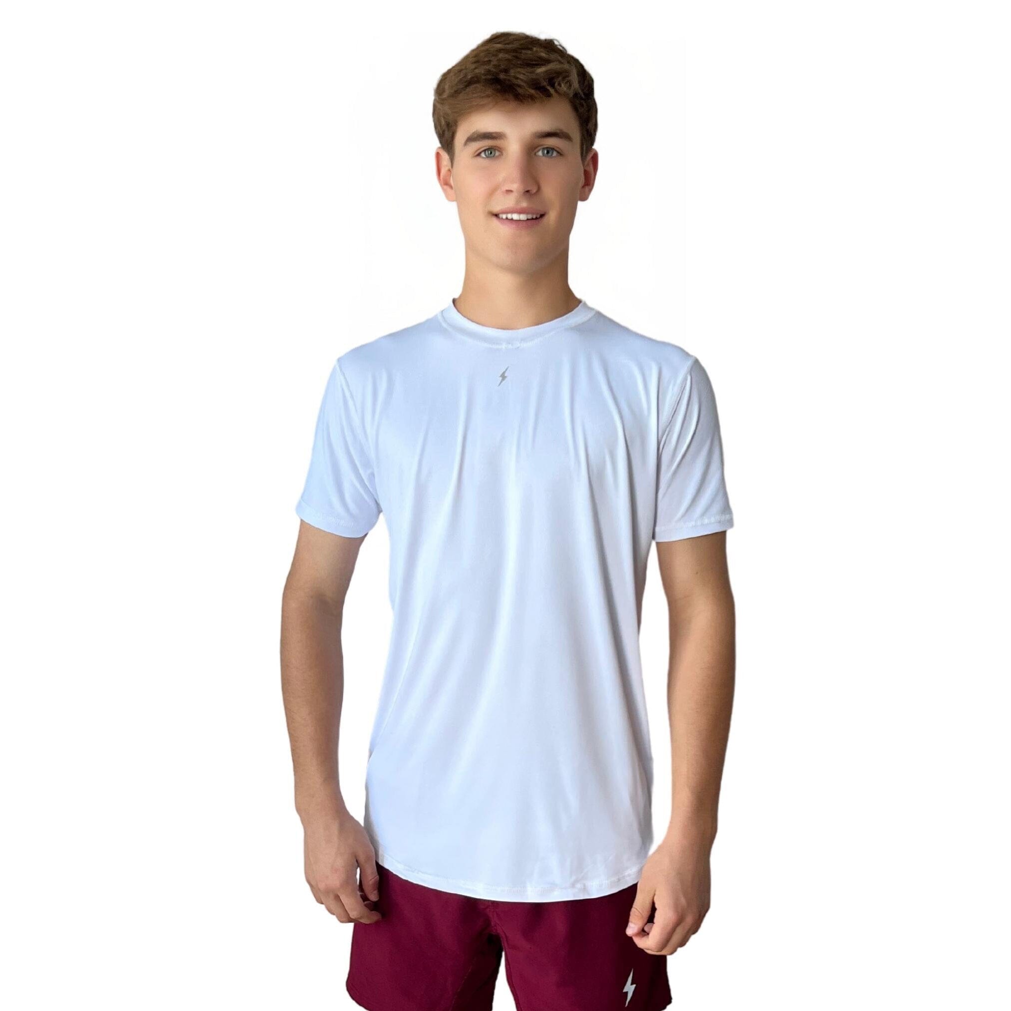 Performance Short Sleeve Shirt - White- thumb 1