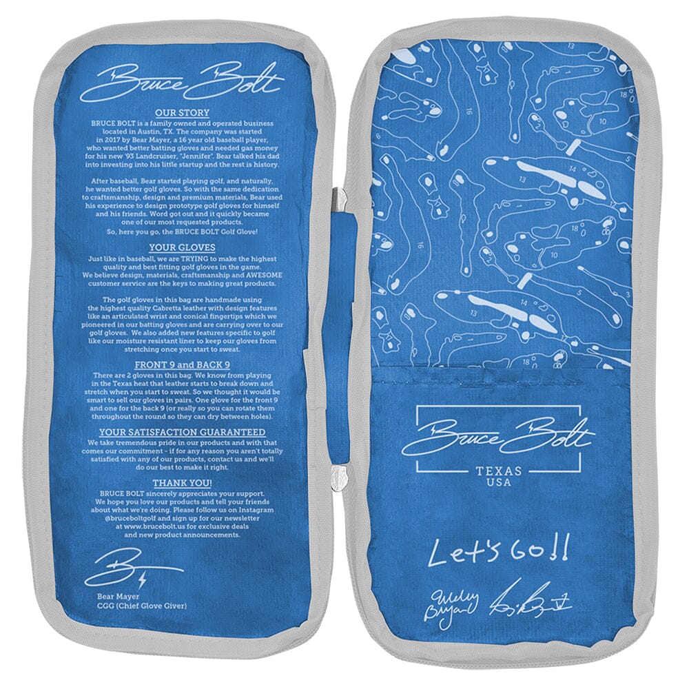 Bryan Bros Creator Series Golf Gloves (On Right, 2-Pack) - Baby Blue- thumb 7