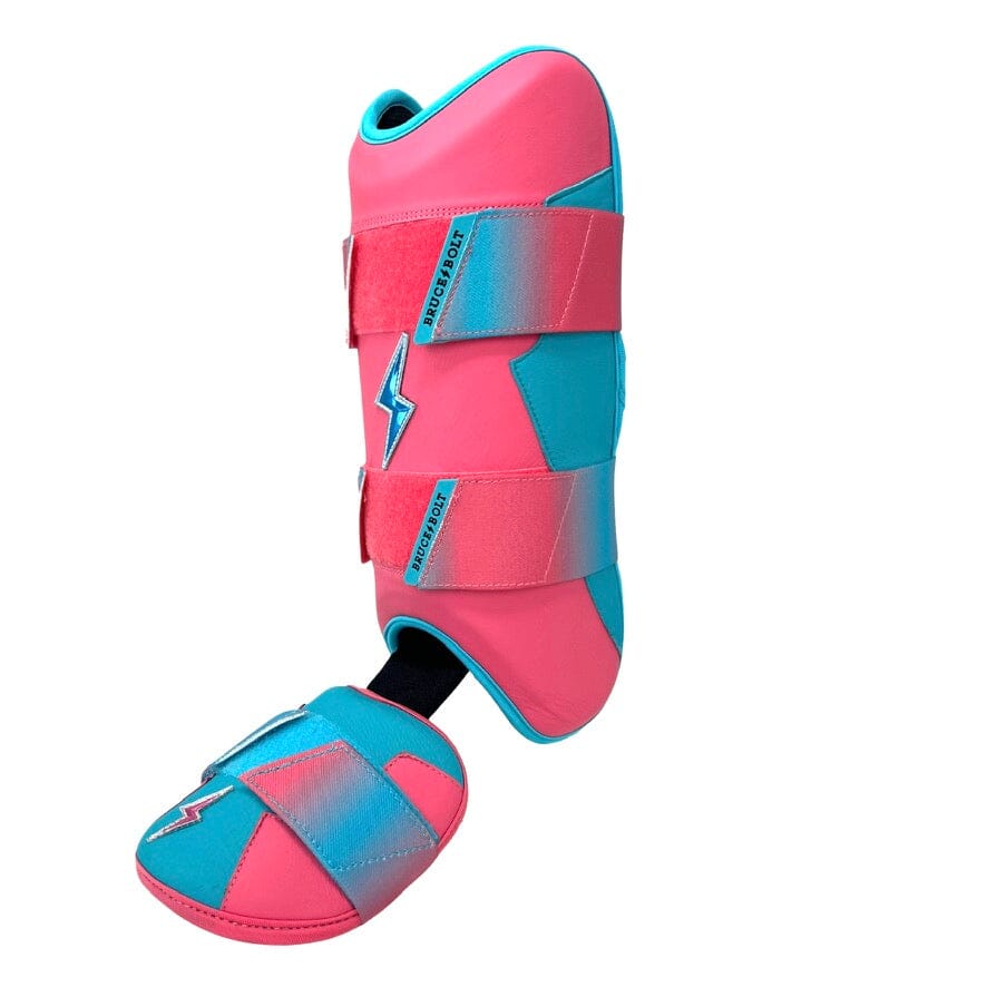 Max Clark Signature Series Leg Guard - Pink/Teal- thumb 4