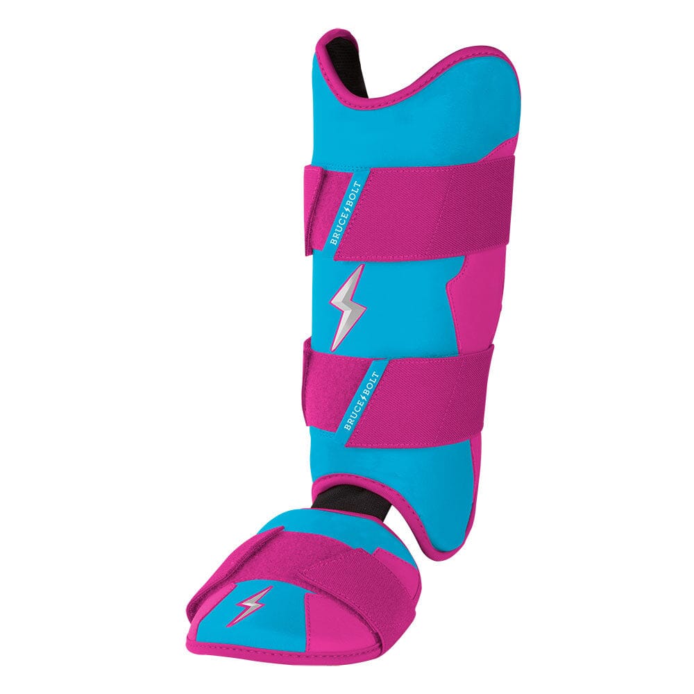 Harrison Bader Signature Series Leg Guard - Blue/Pink- thumb 4