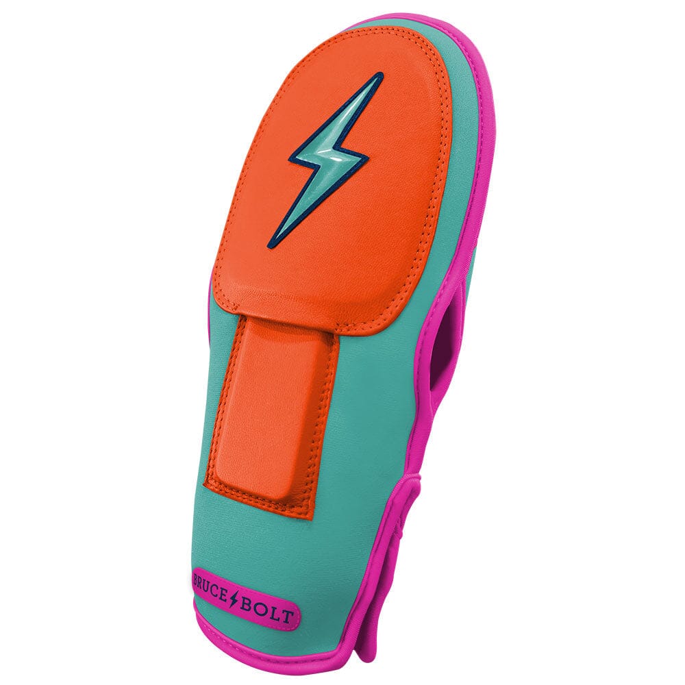 Fernando Tatis Jr. Signature Series Speed Sliding Mitt - Aqua/Orange- thumb 3