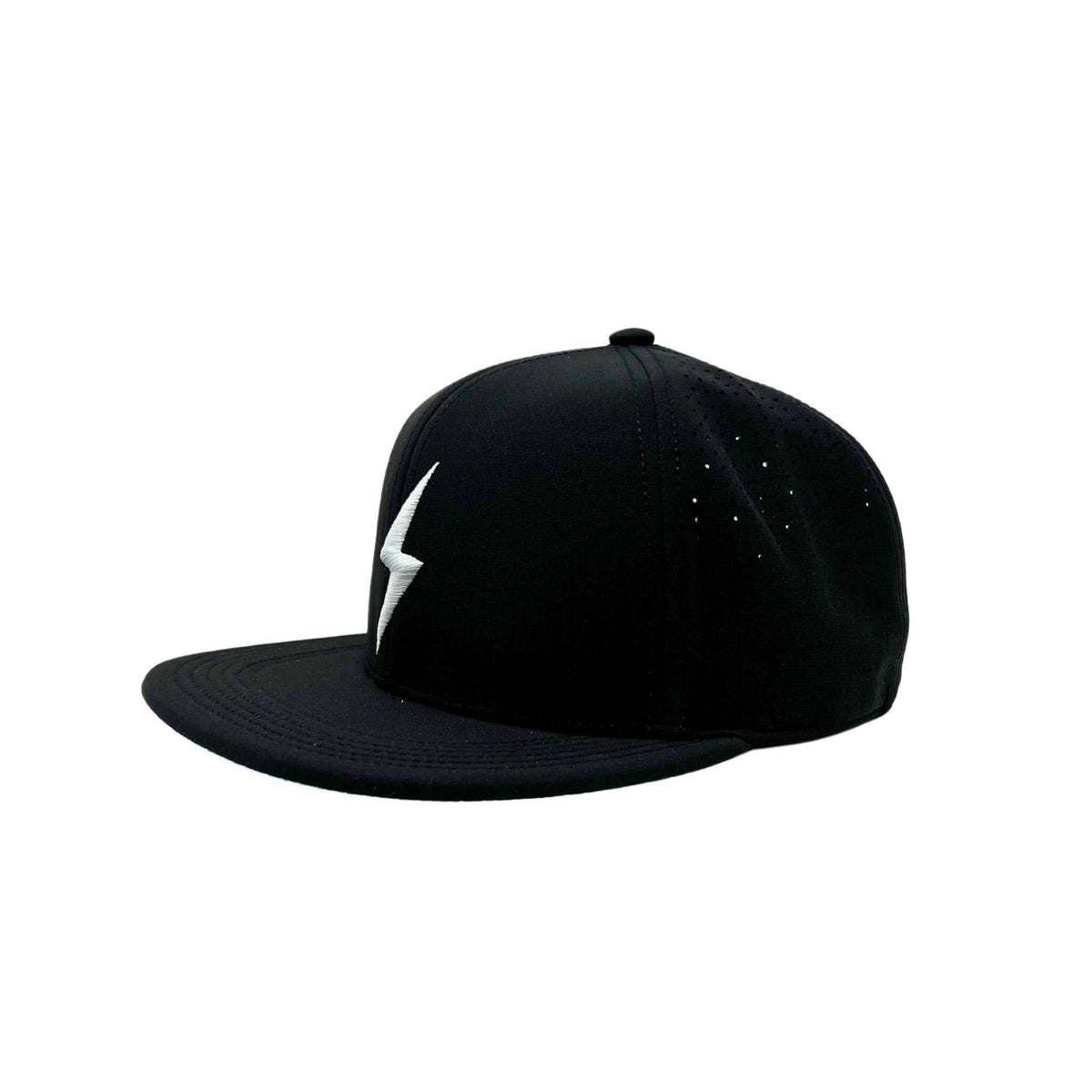 Black Flat Bill Hat Performance Baseball Hats – BRUCE BOLT