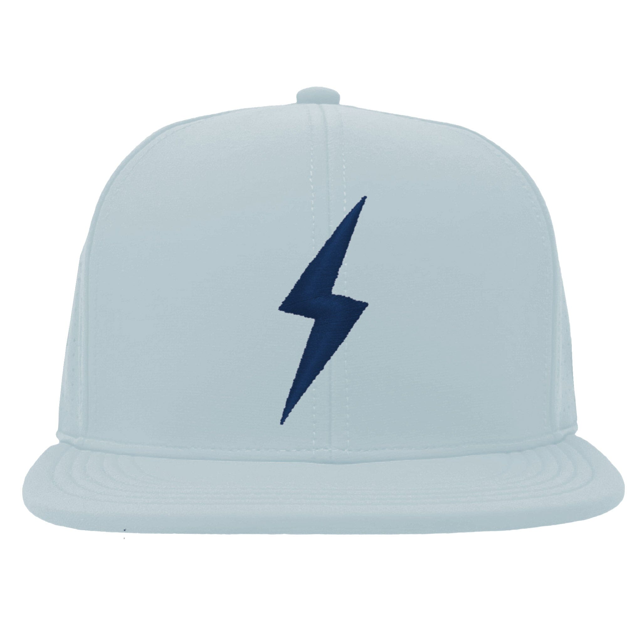 SMART FIT Performance BOLT Game Hat - Ice Blue/Navy Bolt- quickbuy