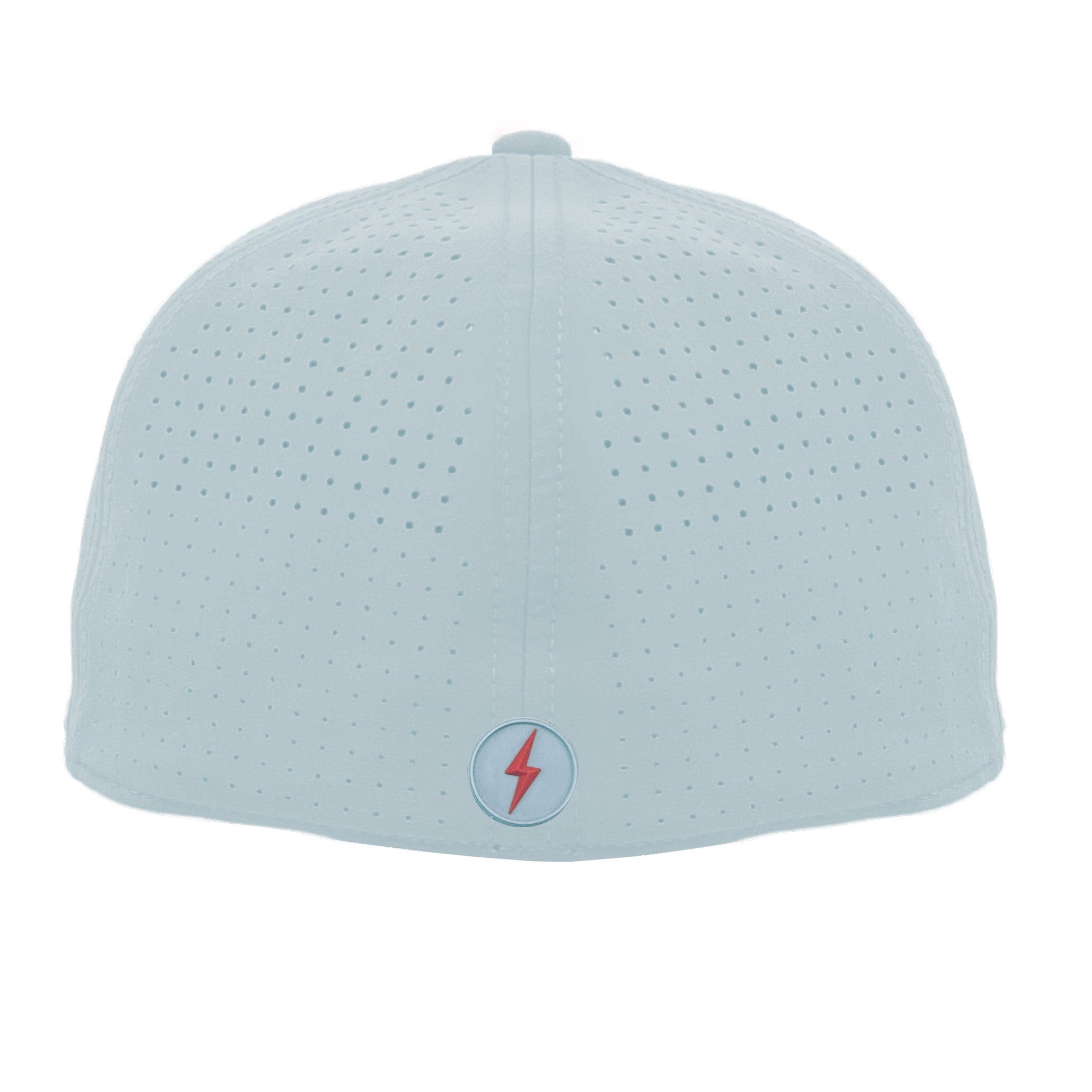 SMART FIT Performance BOLT Game Hat - Ice Blue/Red Bolt- thumb 4