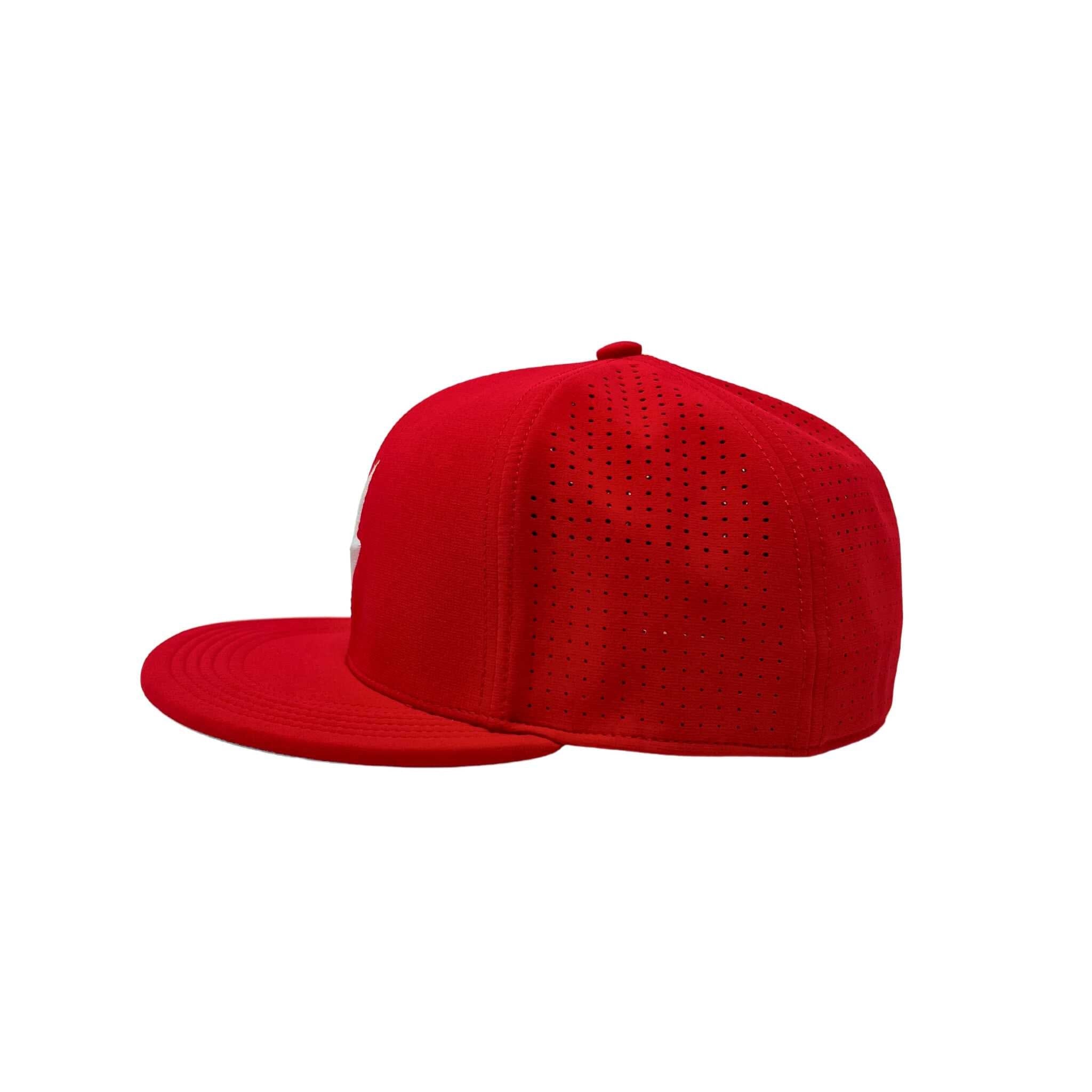 SMART FIT Performance BOLT Game Hat - Red- thumb 5