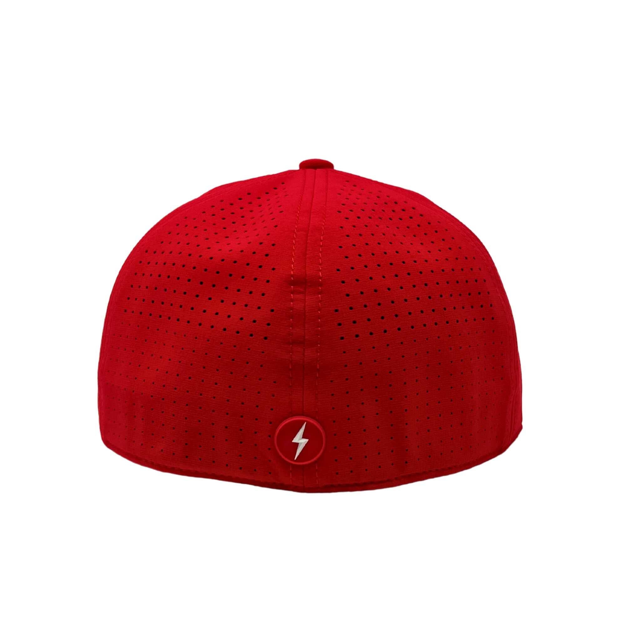 SMART FIT Performance BOLT Game Hat - Red- thumb 4