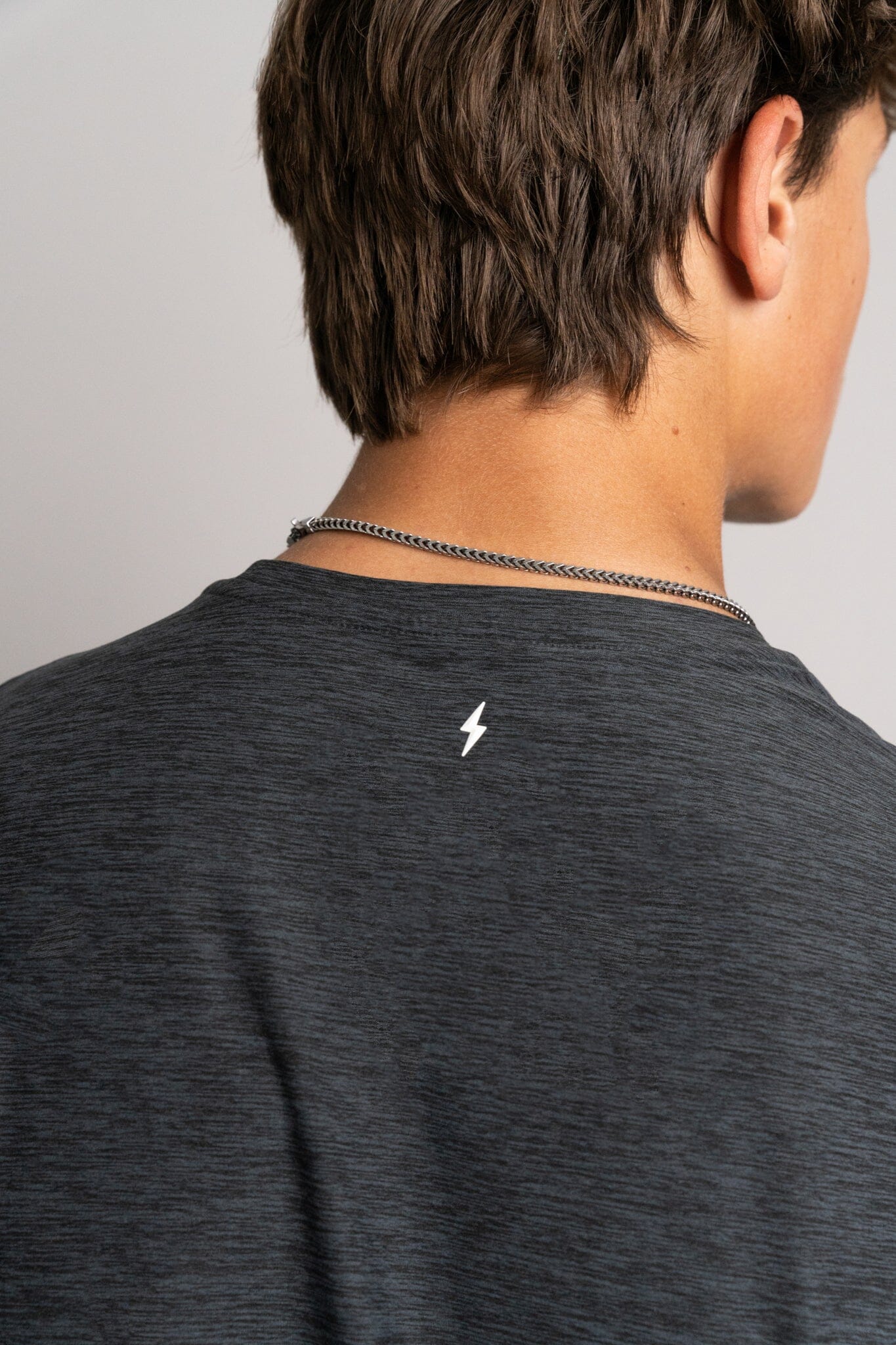 "BRUCE BOLT" SuperSoft T-Shirt - Charcoal- thumb 4